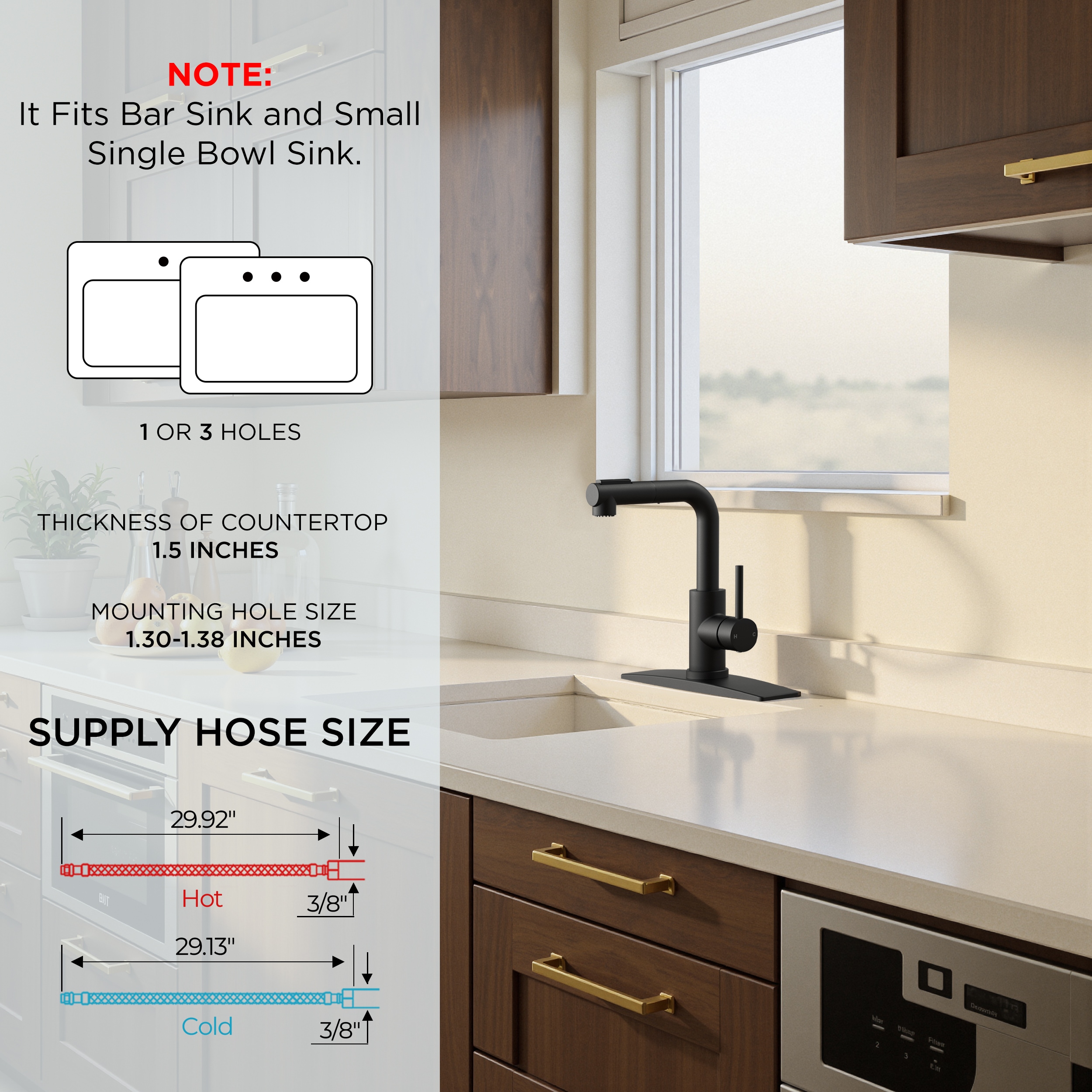 Forious Max WF0084B Kitchen-Faucets - View #3