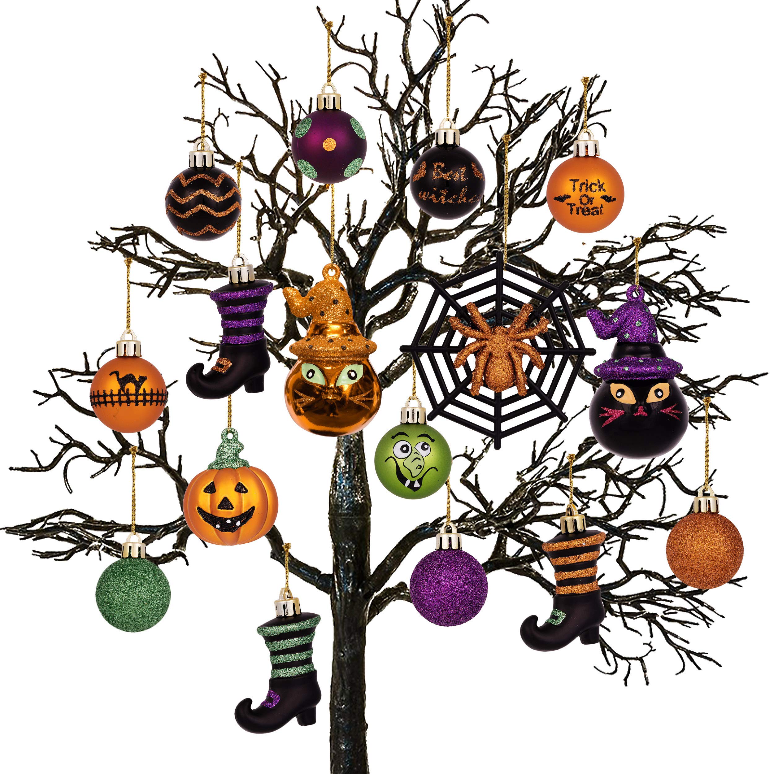 ZHLKING Halloween Cat Pumpkin Hanging Ornaments