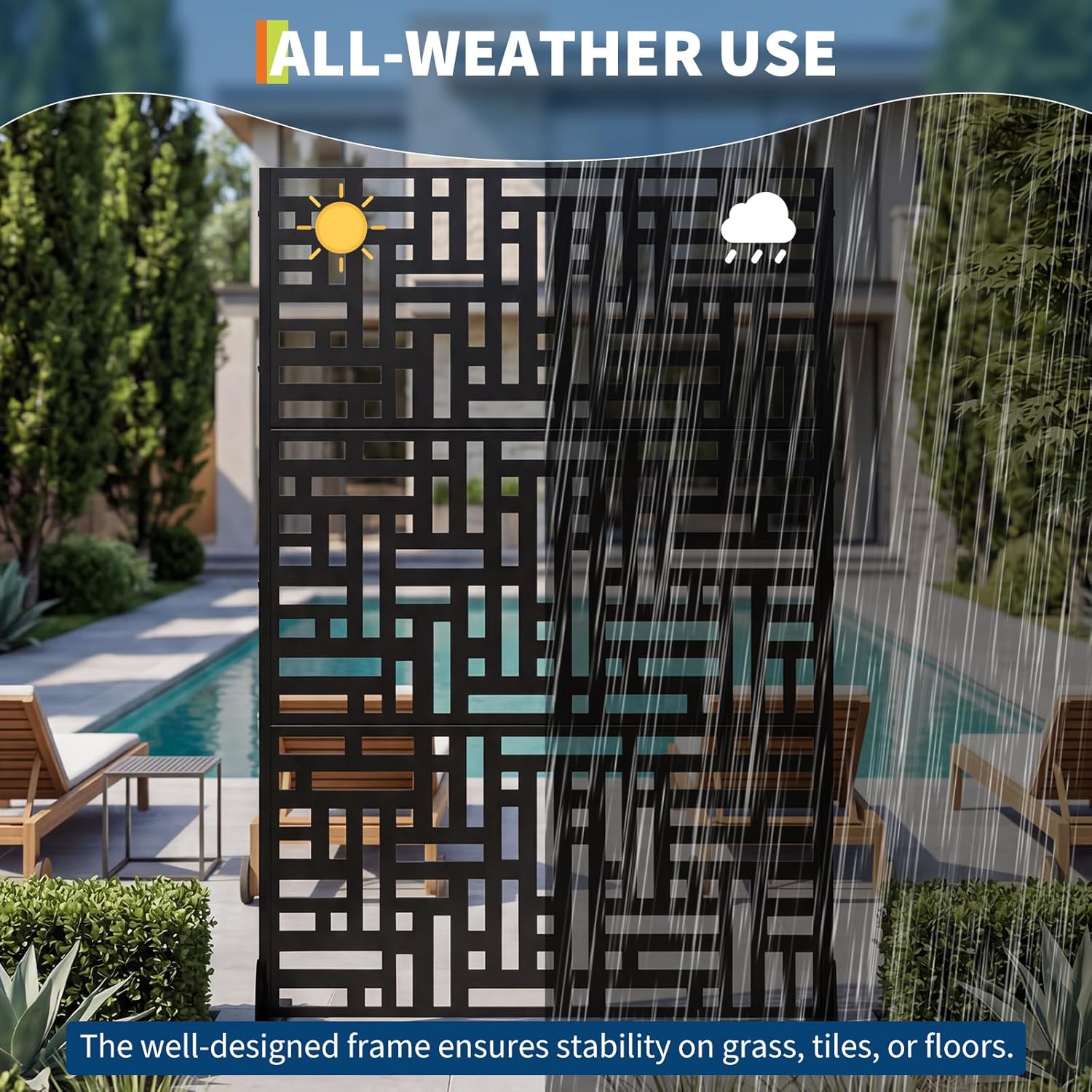 GarveeLife 34L79XLWPC Outdoor-Privacy-Screen - View #7