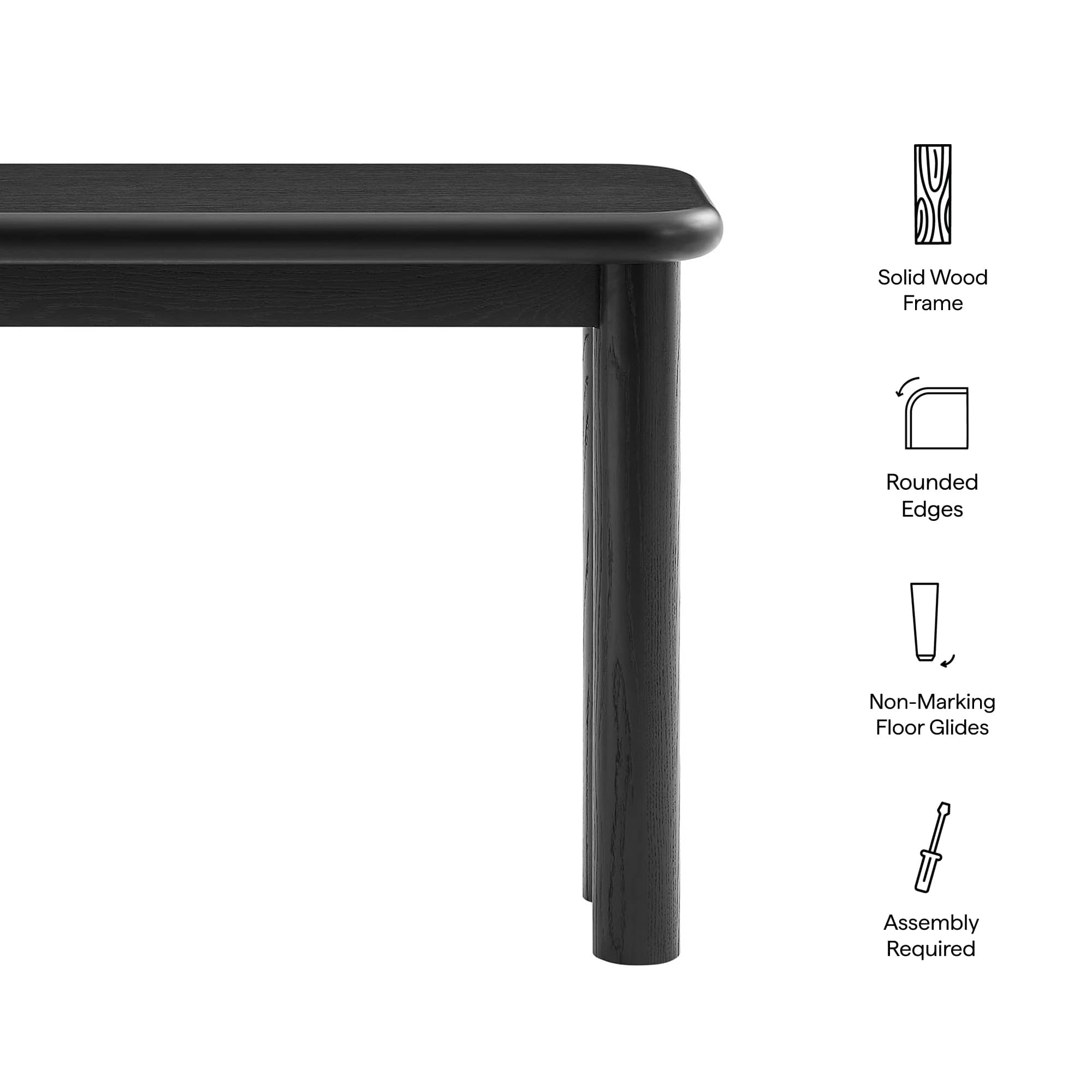 Modway EEI-7547-BLK Console-Sofa-Tables - View #2