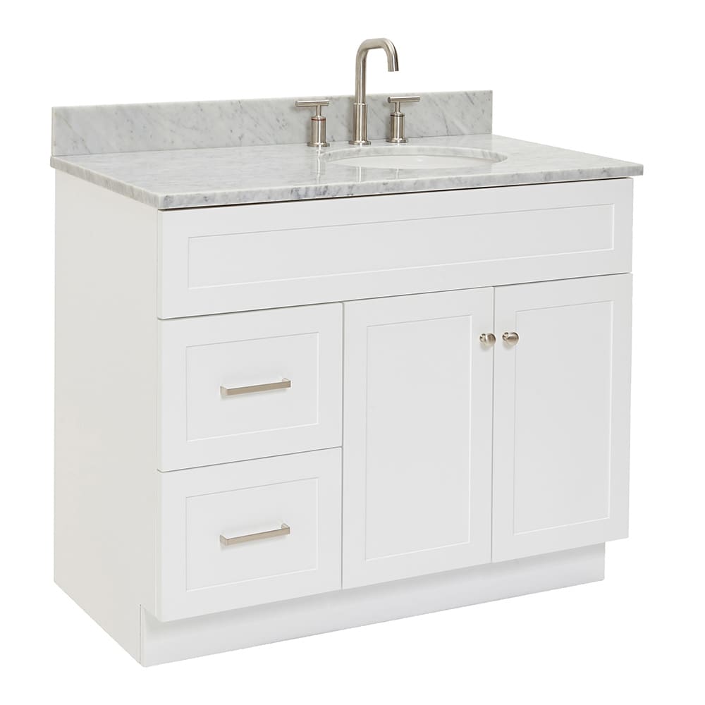 ARIEL F043SRCW2OVOWHT Bath-Vanity-Combo - View #3