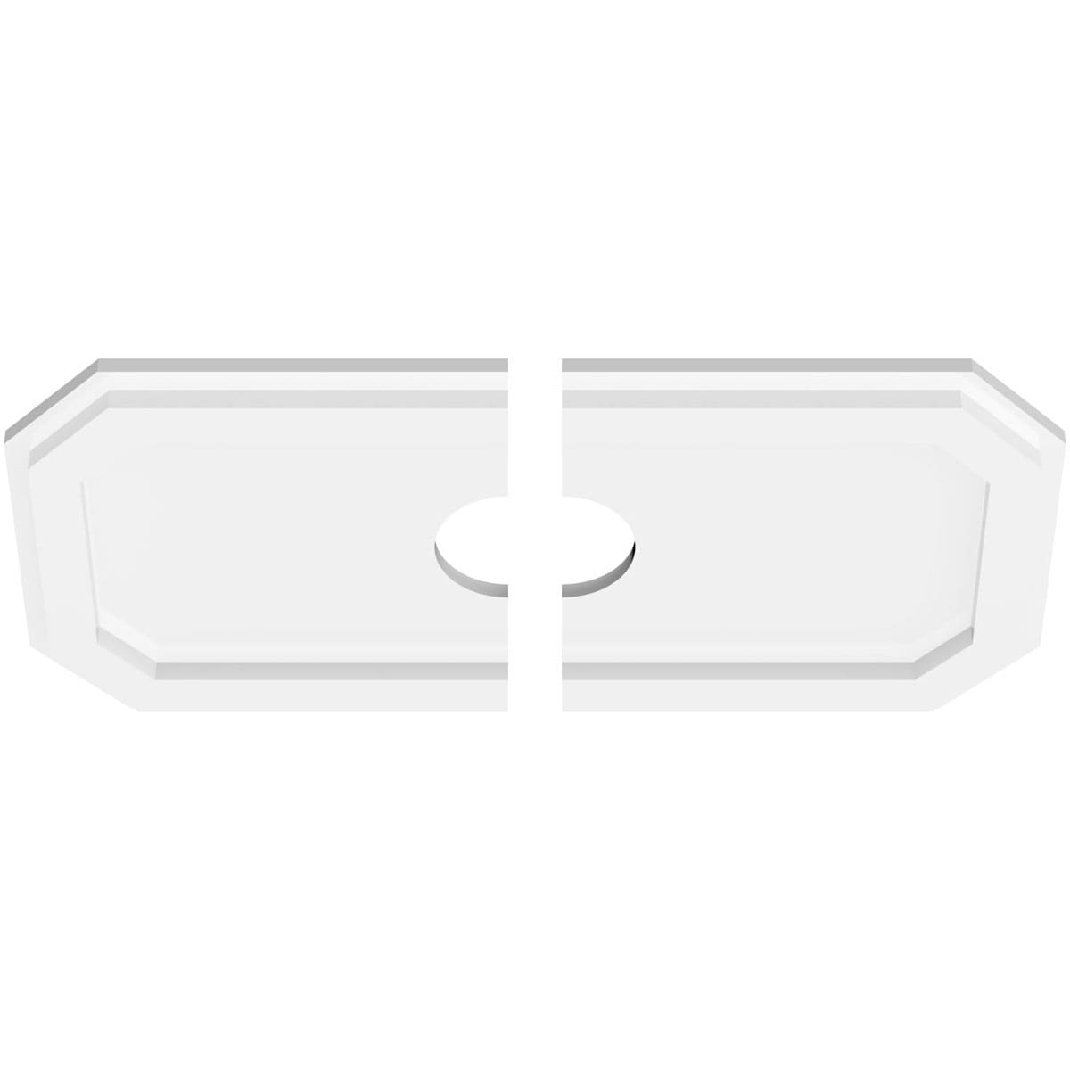 Ekena Millwork CMP20X10ED2-03000 Ceiling-Medallions - View #2