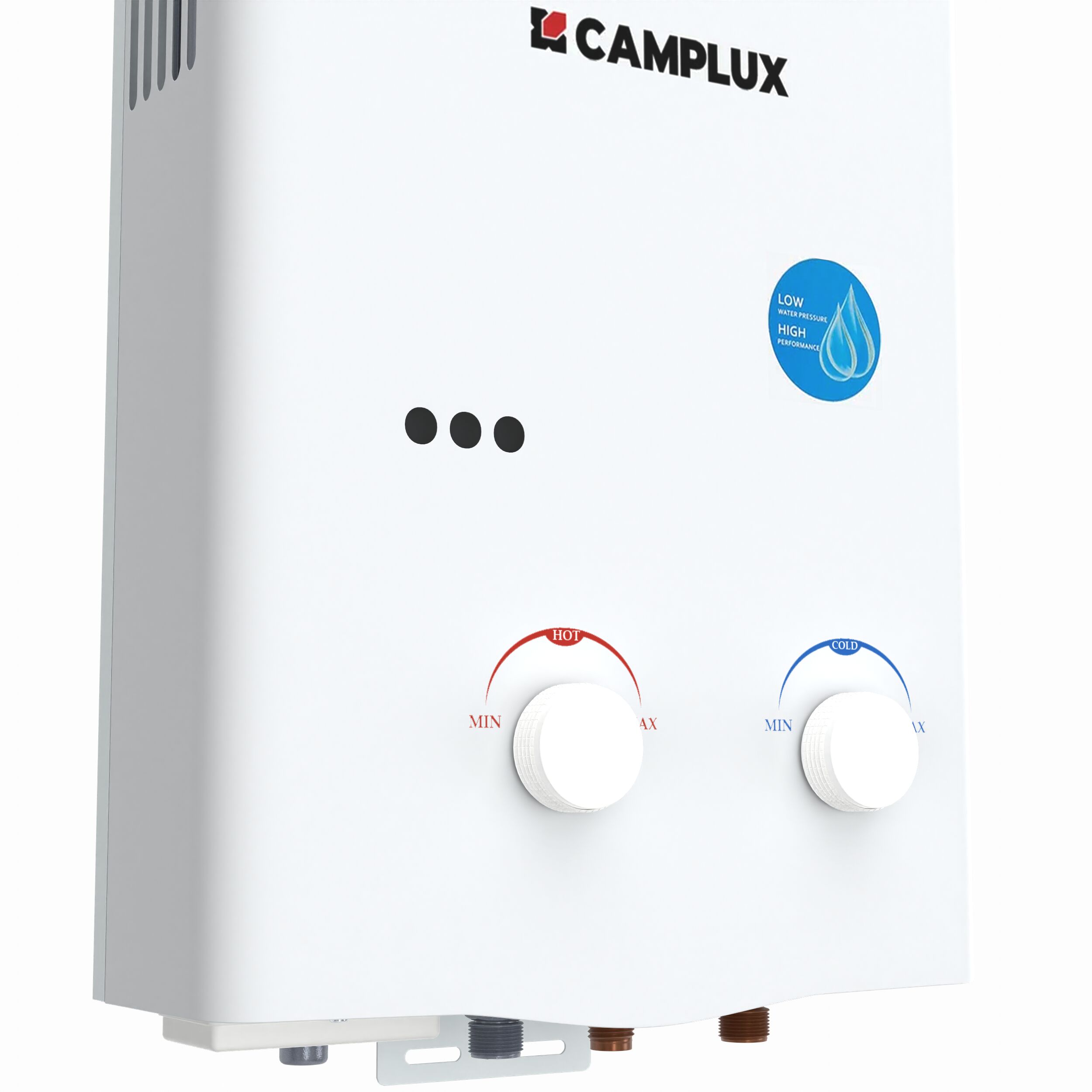 CAMPLUX Tubo Di Ingresso Da 2,5 M Per Scaldabagno A Gas Portatile Nano 3 Pro, Uso Esterno - 6