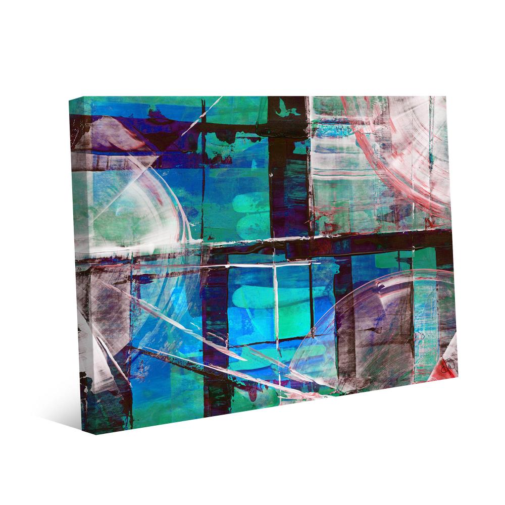 Creative Gallery Bophar 24-in H x 20-in W Abstract Print on Canvas in ...