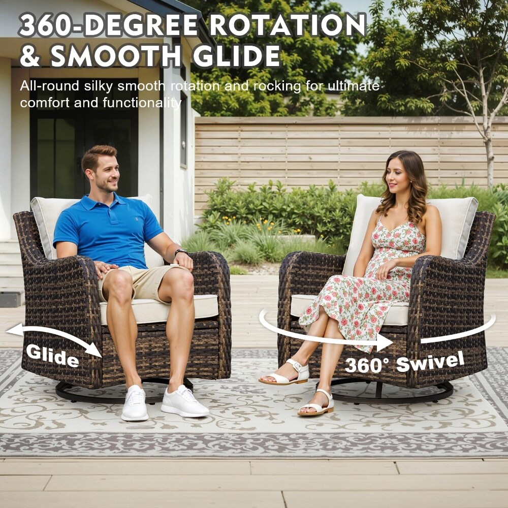 LAUSAINT HOME BSEPCB5YK13BW1 Patio-Conversation-Sets - View #5