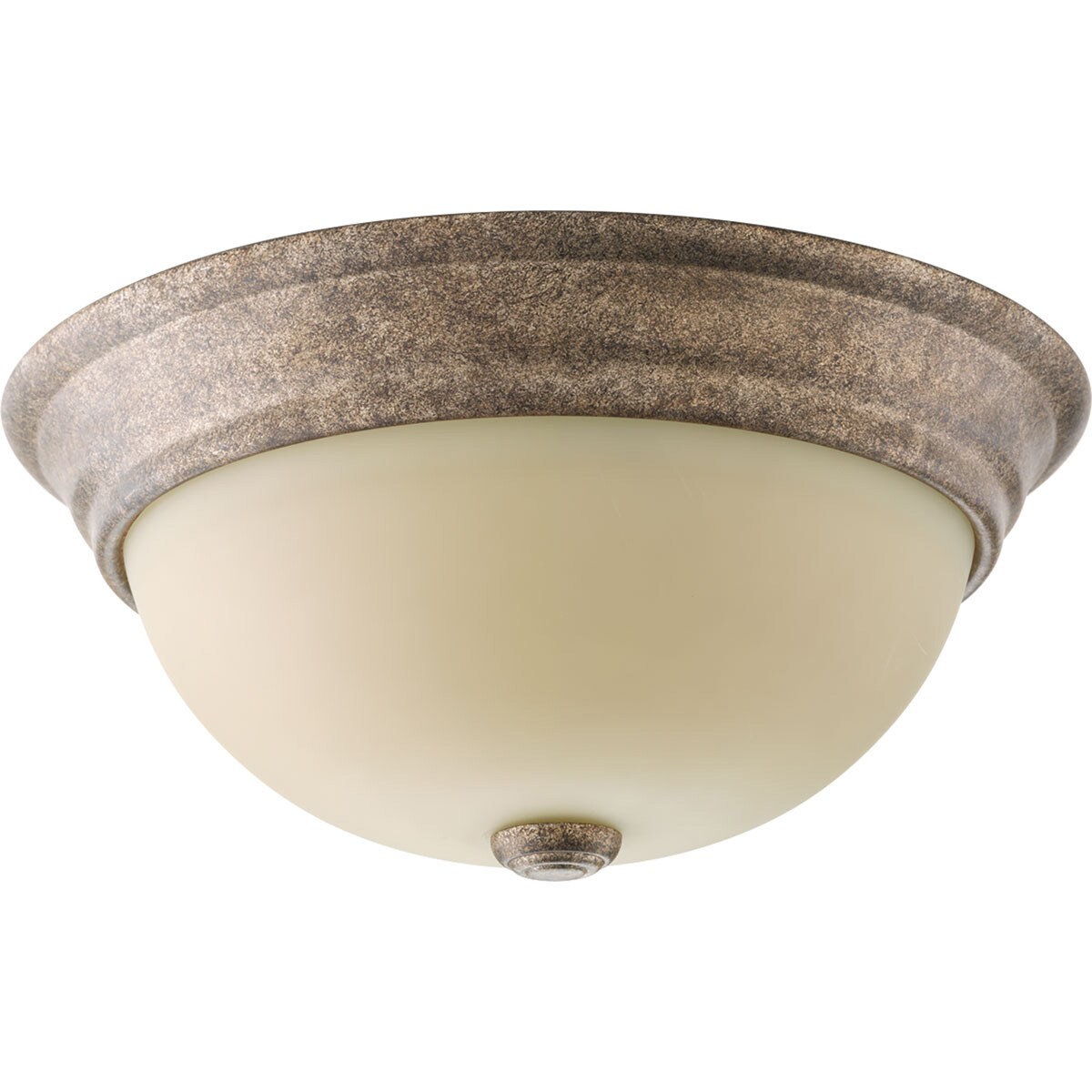 Progress Lighting P3501-144 Spirit 2-Light 12.75-in Pebbles Flush Mount Light