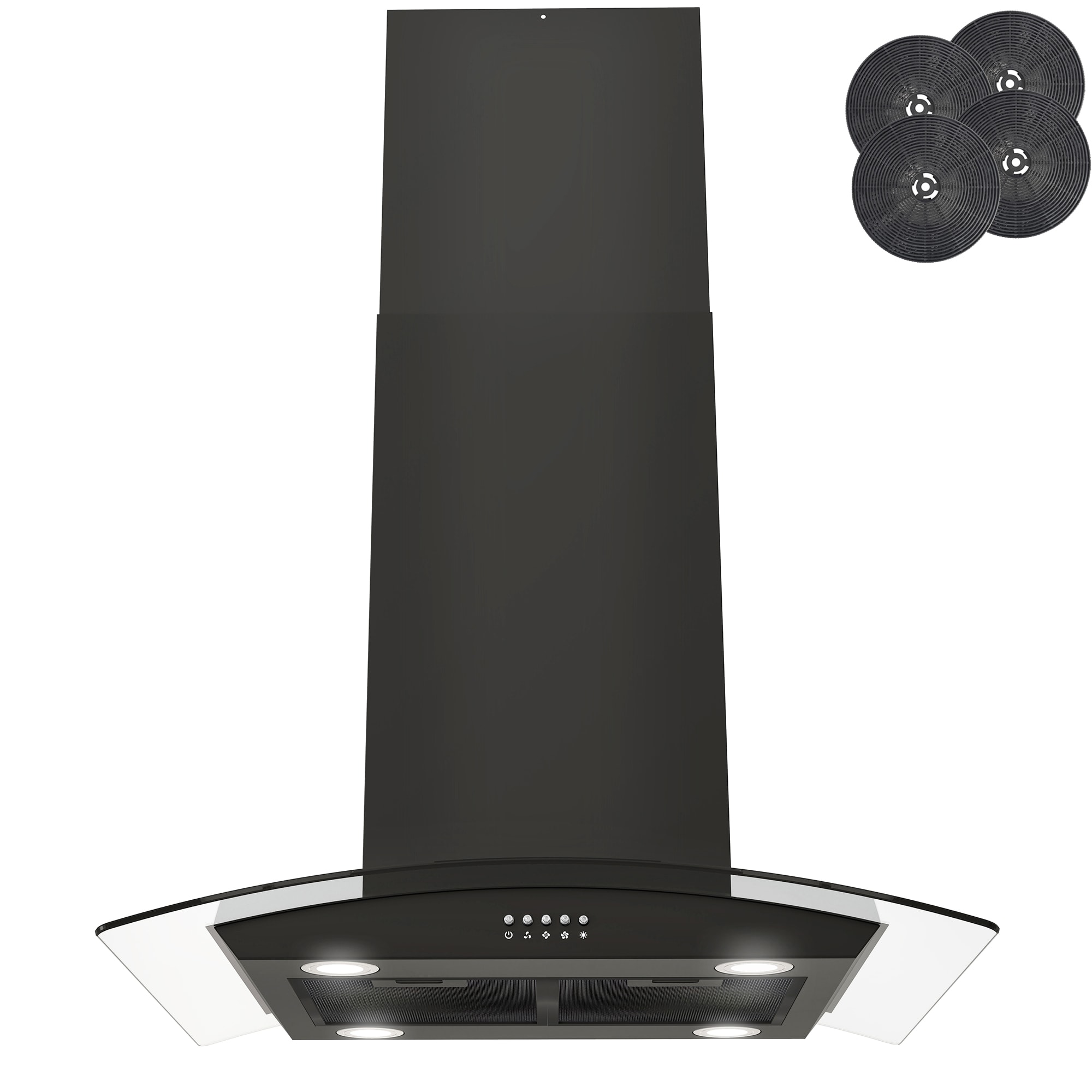 AKDY RH0481CFL Island-Range-Hoods - View #12