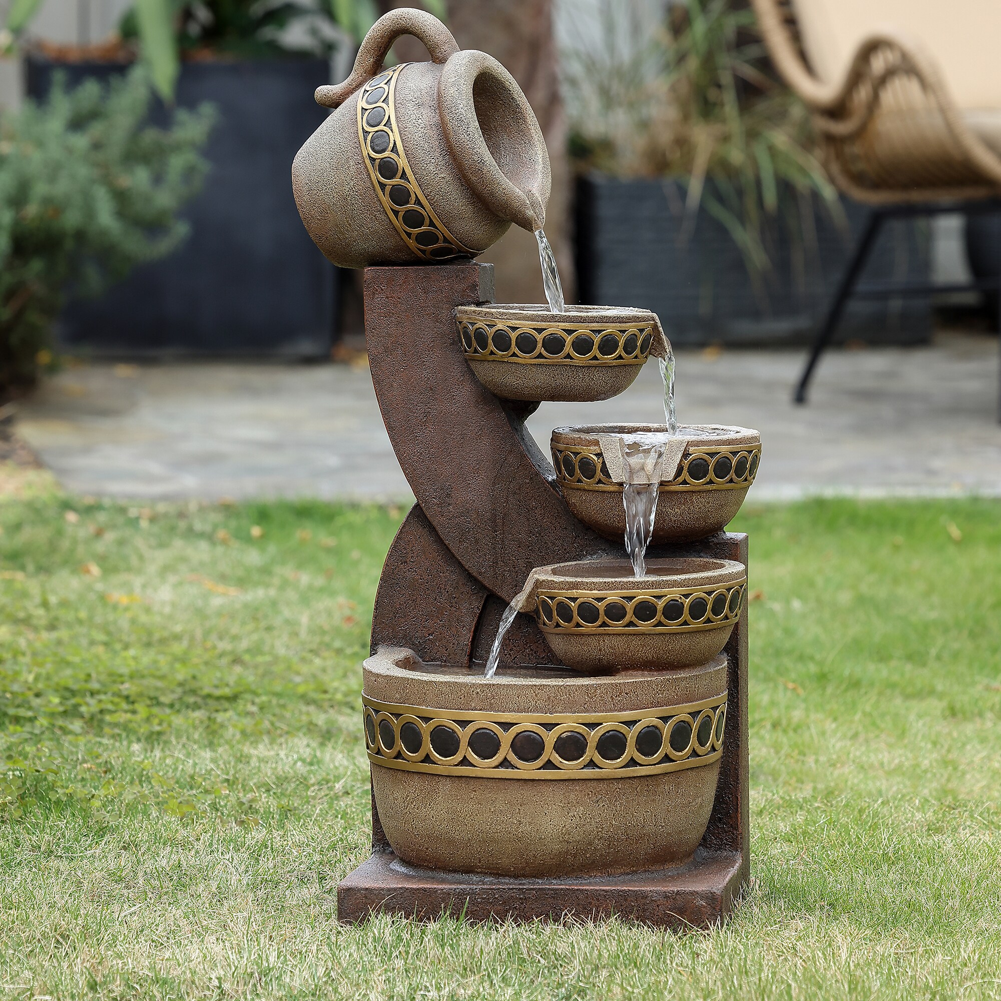 LuxenHome WHF608 fountains - View #3