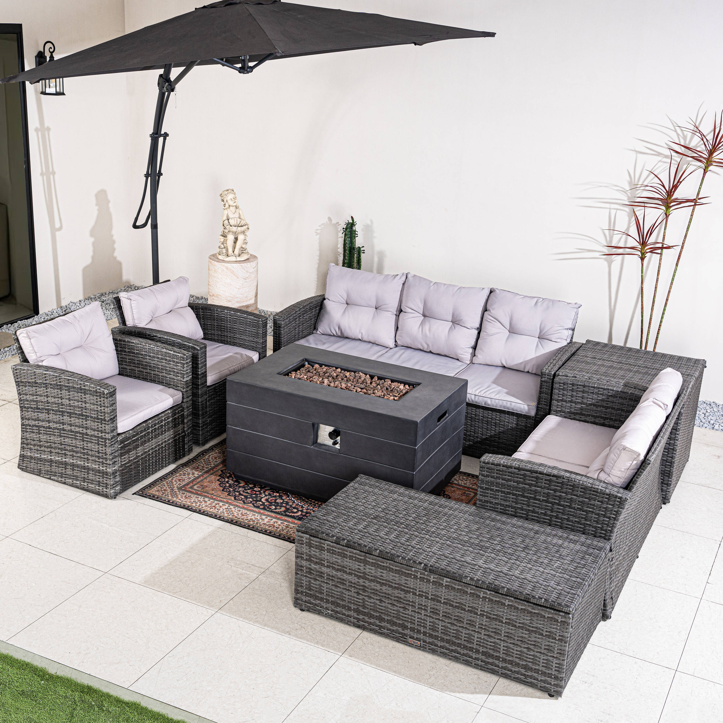 Direct Wicker DWG-1503G2150D Patio-Conversation-Sets - View #6