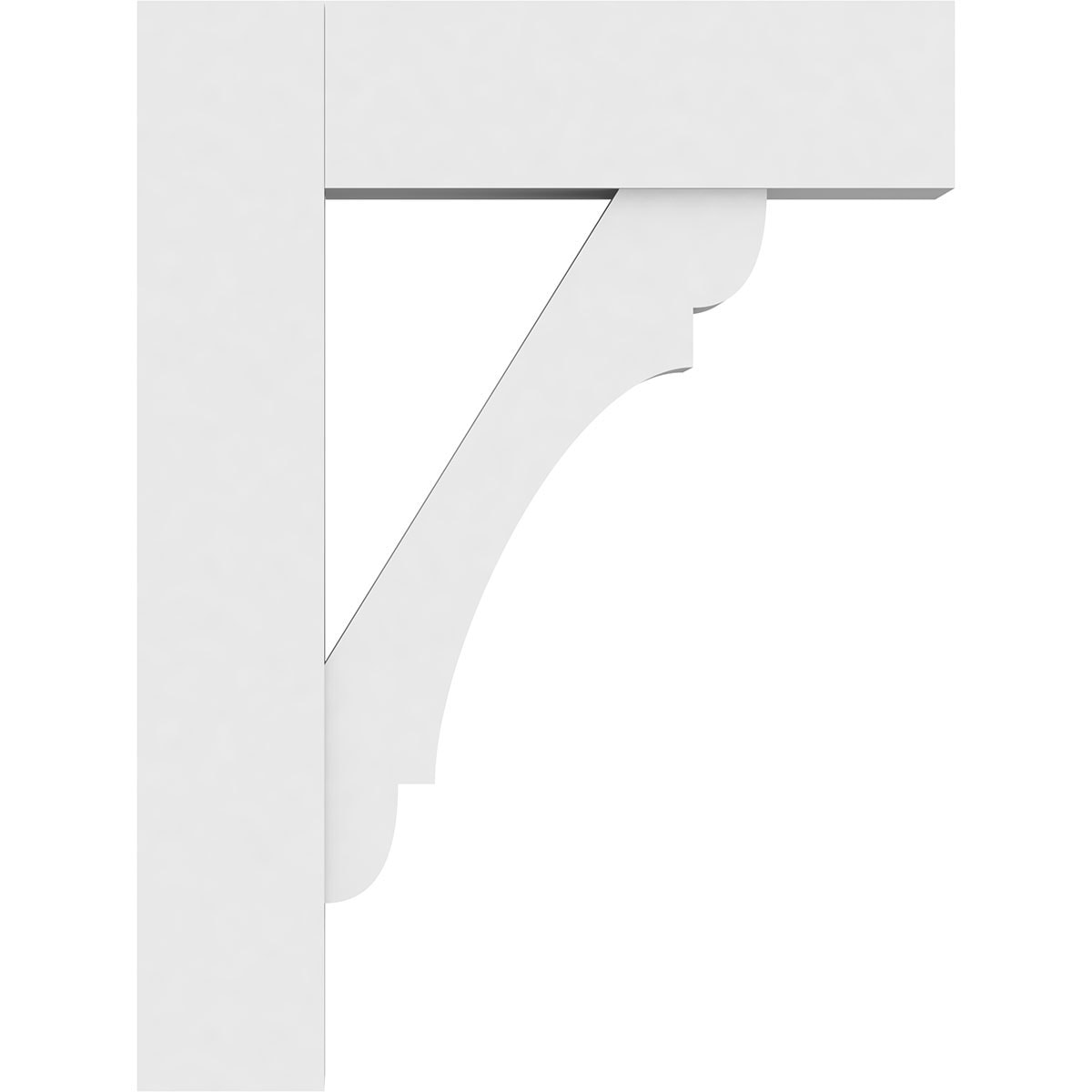 Ekena Millwork BKTP05X24X32OLY05 Exterior-Brackets-Braces - View #3