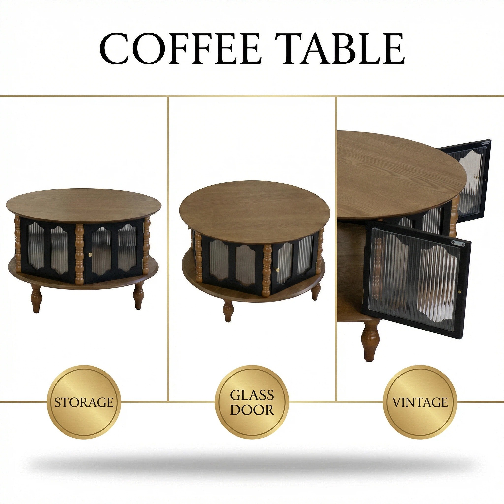 LUXEYARD DS-R-5P406107 Coffee-Tables - View #4