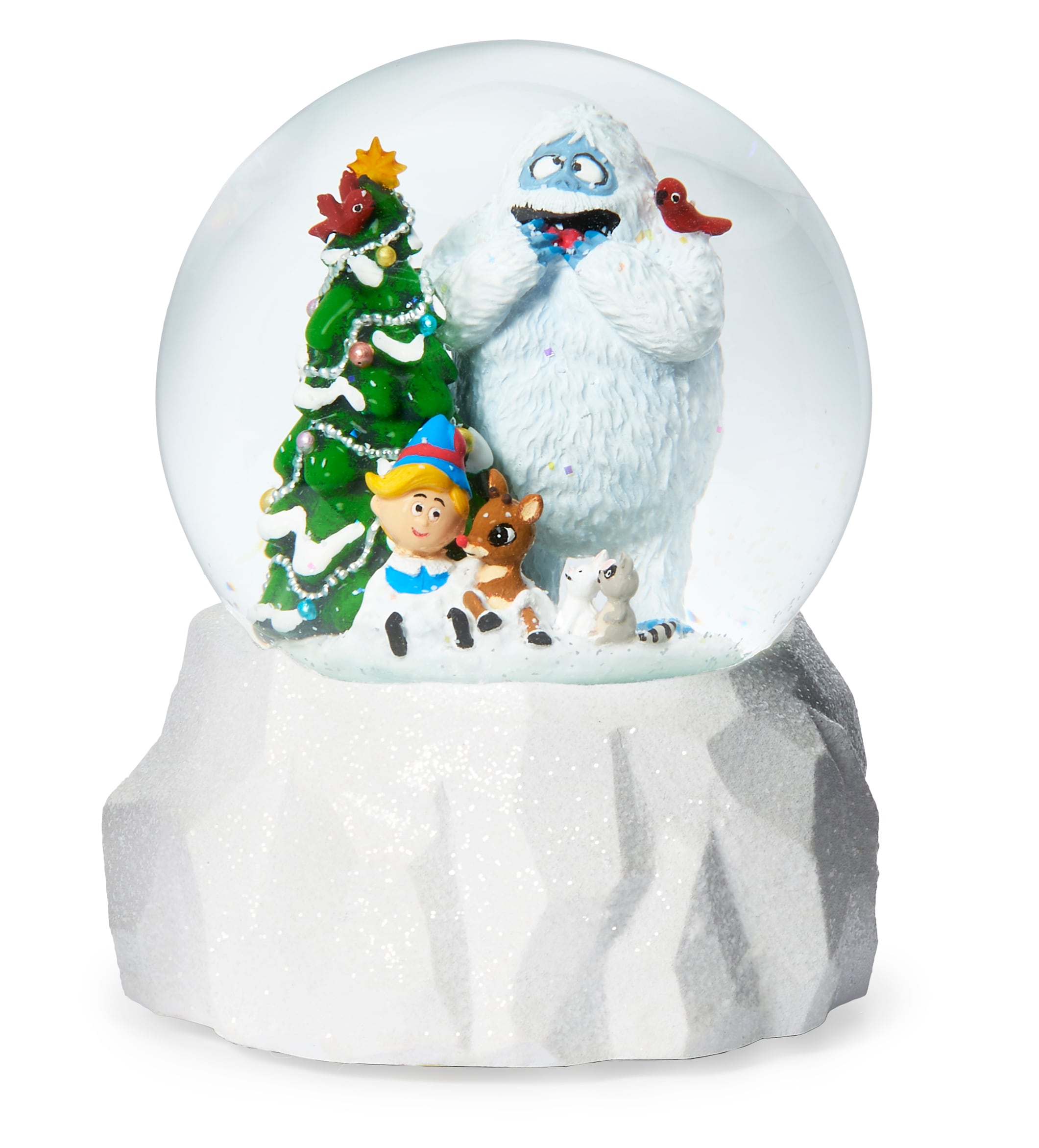 Roman 135393 5.75-Inches Lighted Musical Tabletop Decoration The Rudolph Company Merry Christmas Battery-operated Christmas Decor