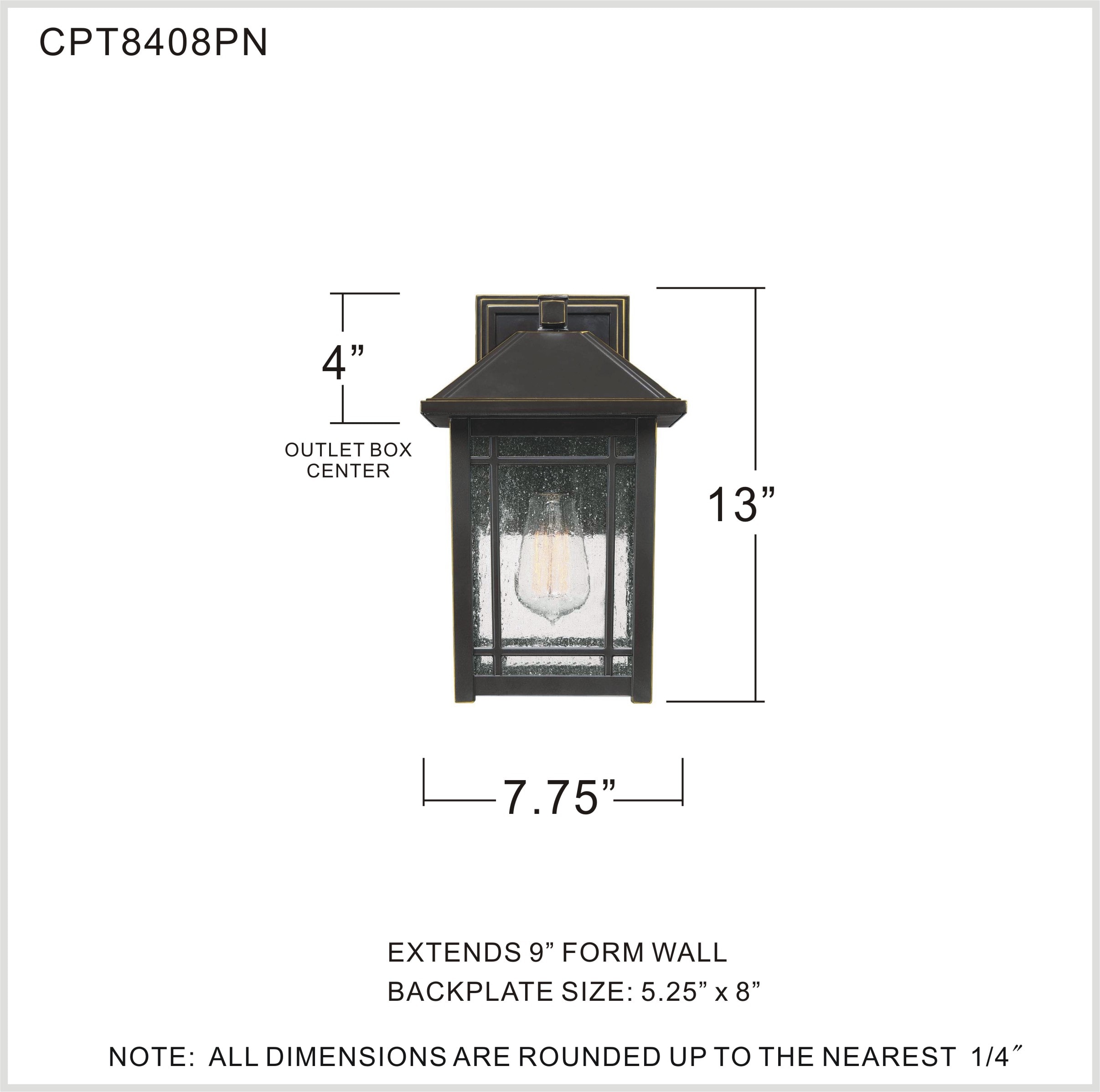 Quoizel CPT8408PN Outdoor-Wall-Lighting - View #6