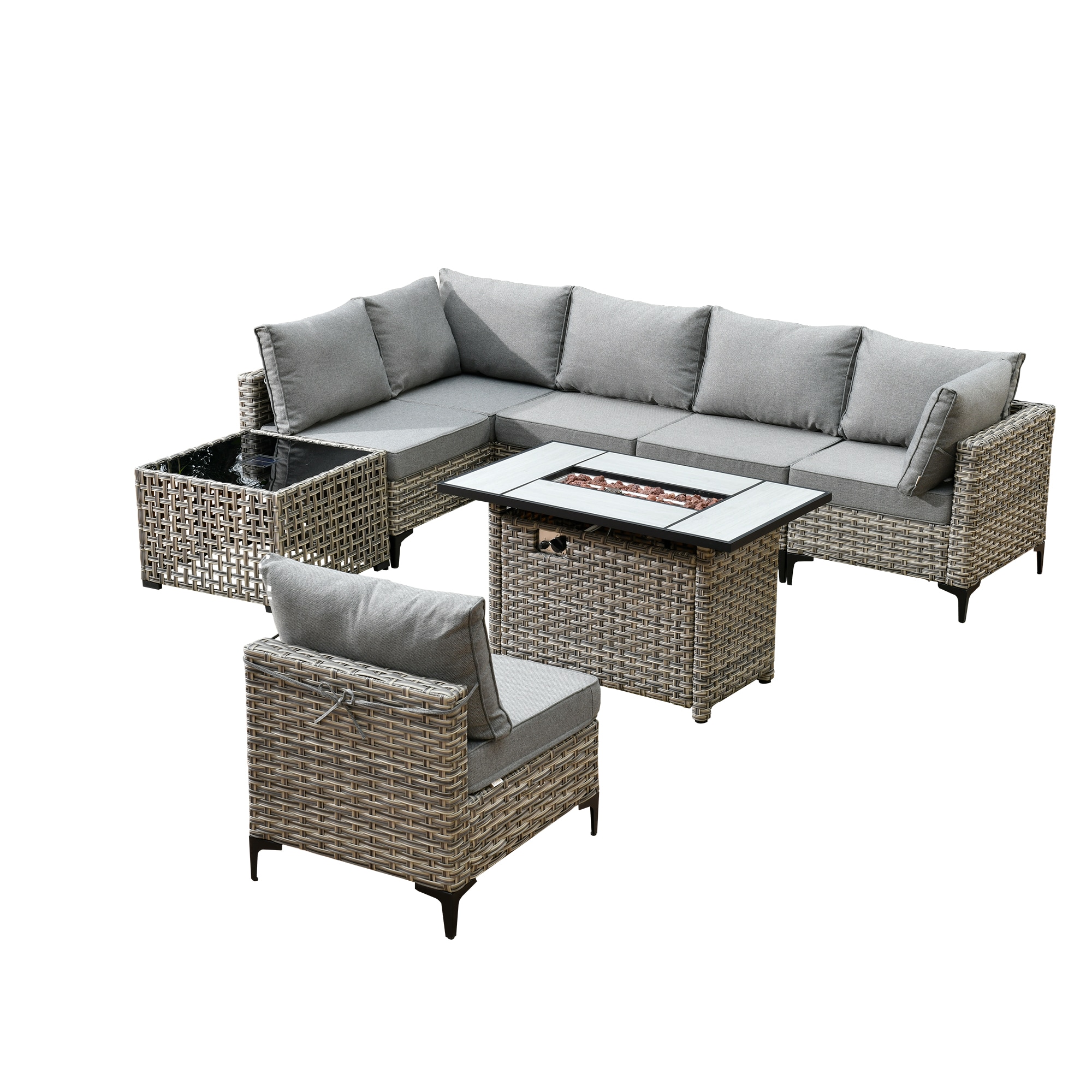 ALTRIGUS 6L-CFP-SKT208-AL Patio-Conversation-Sets - View #2