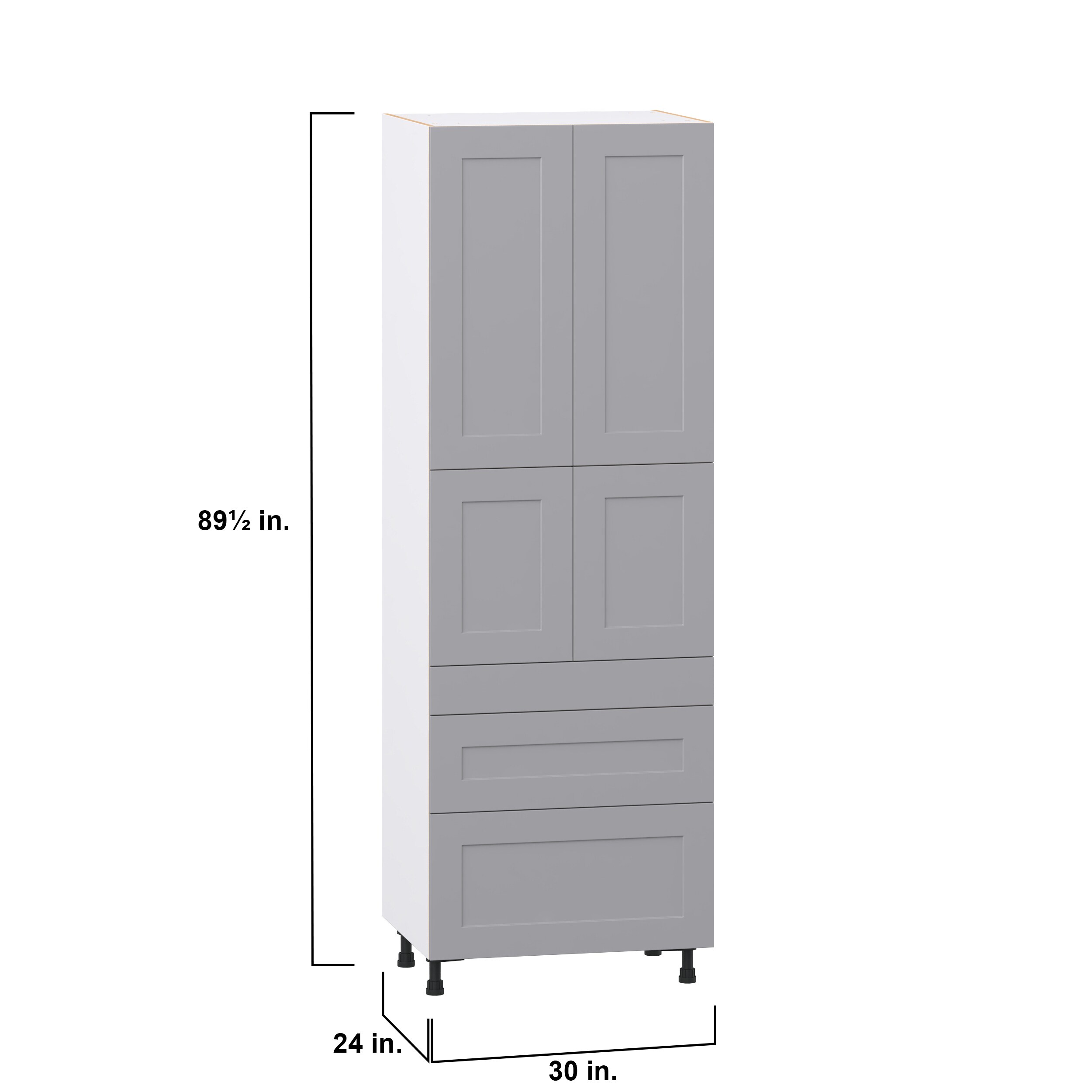 Hugo&Borg DST3D302489.5I2-BM Cabinets-Kitchen - View #4