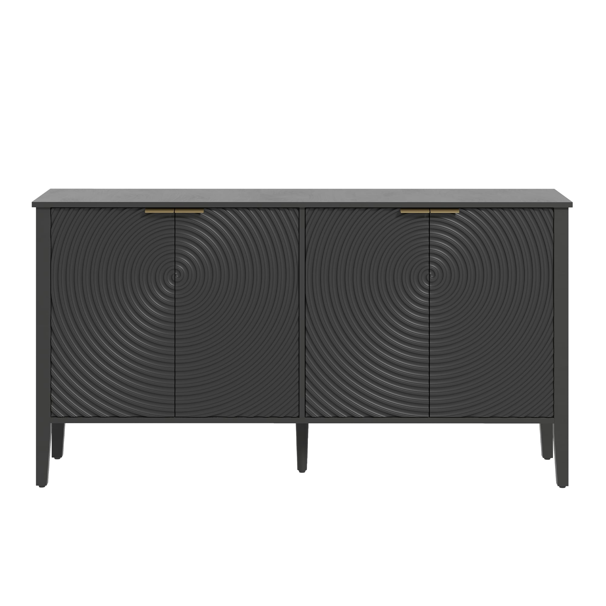  CBG59H02-D-LW1 Contemporary/Modern Black Sideboard