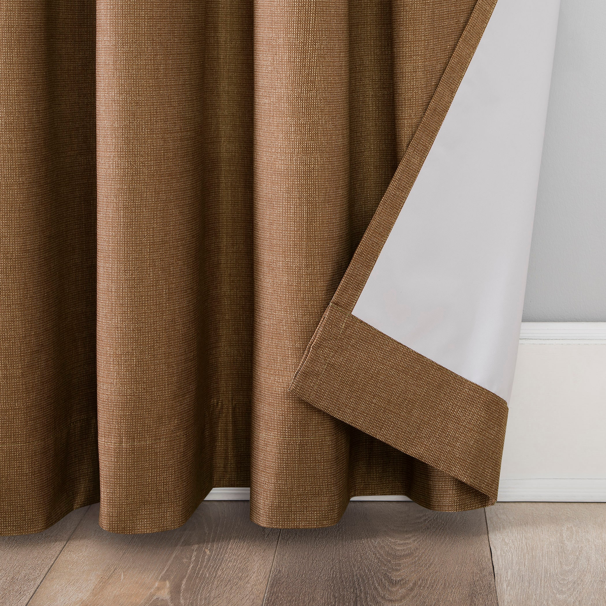 Pecan Thermal Insulated Blackout Grommet Curtain Panel