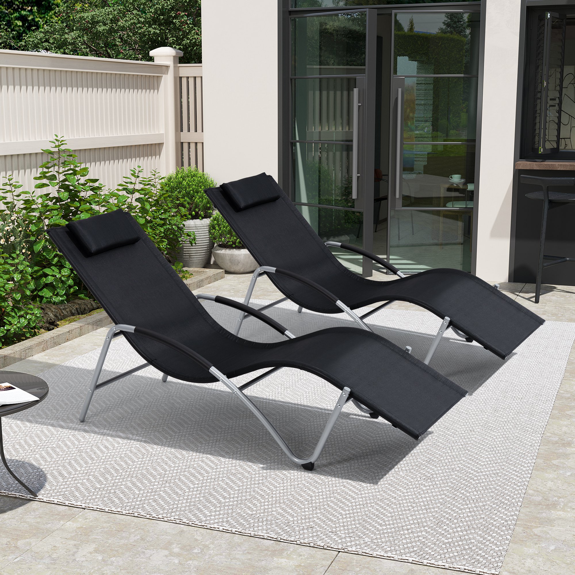 Crestlive Products CL-LG033BLK-2 Patio-Chairs - View #7