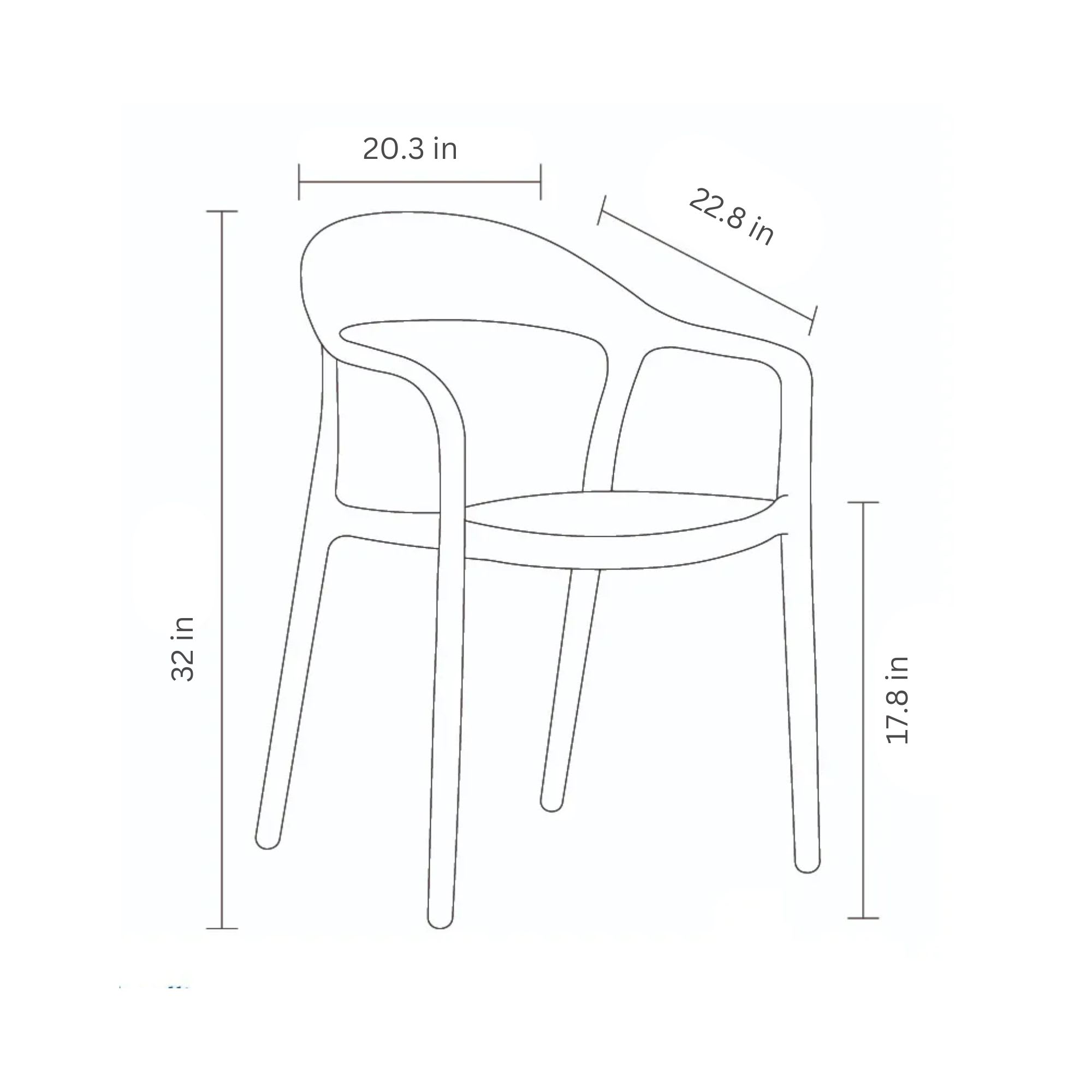 Amazonia IBIS-6-CARA-BK Patio-Dining-Sets - View #3