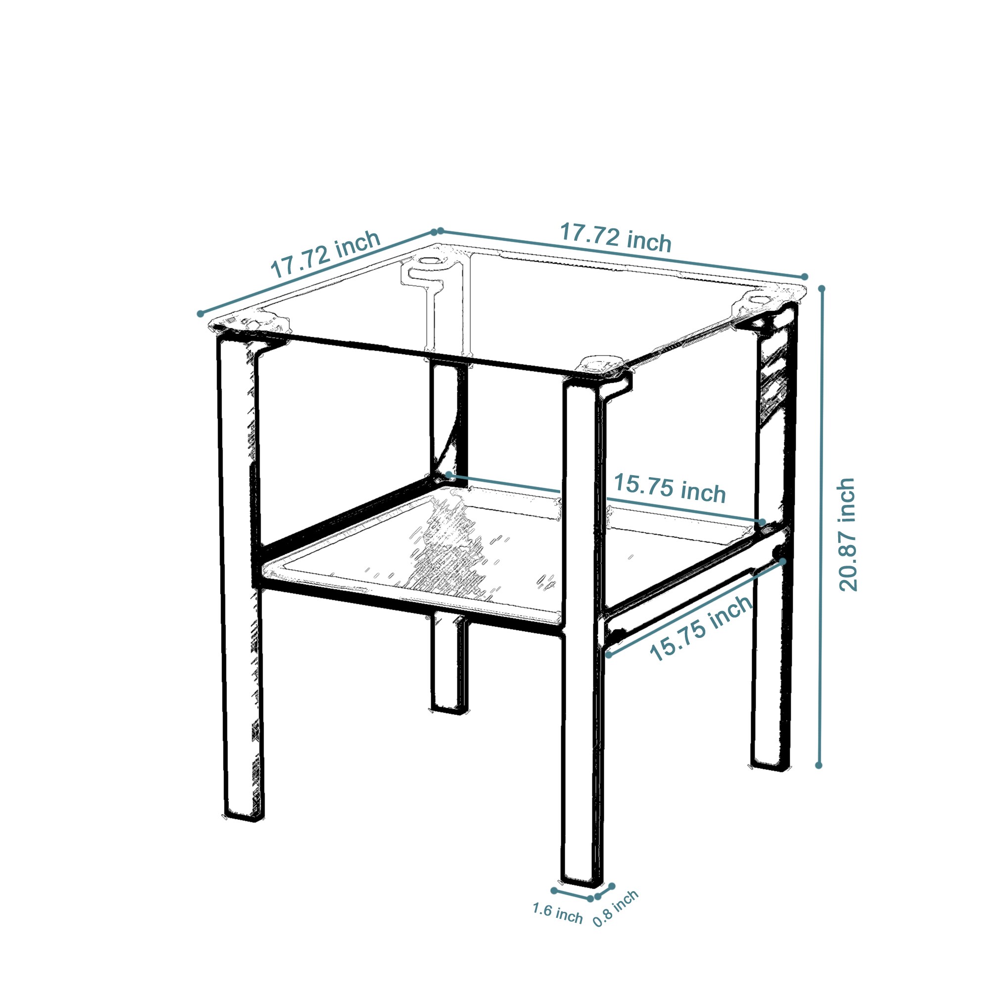 Siavonce XH60429 End-Tables - View #2