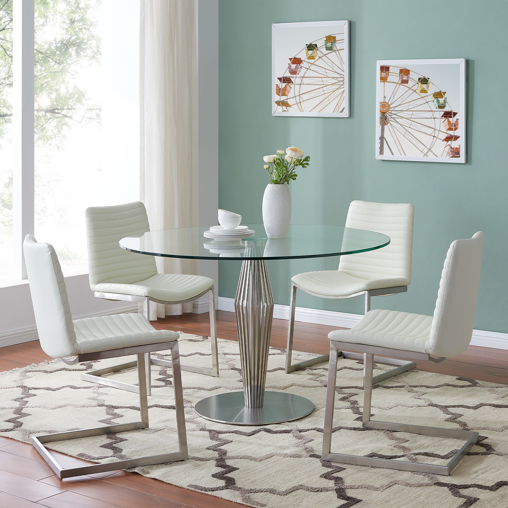 Armen Living LCLNDIBS Dining-Tables - View #8