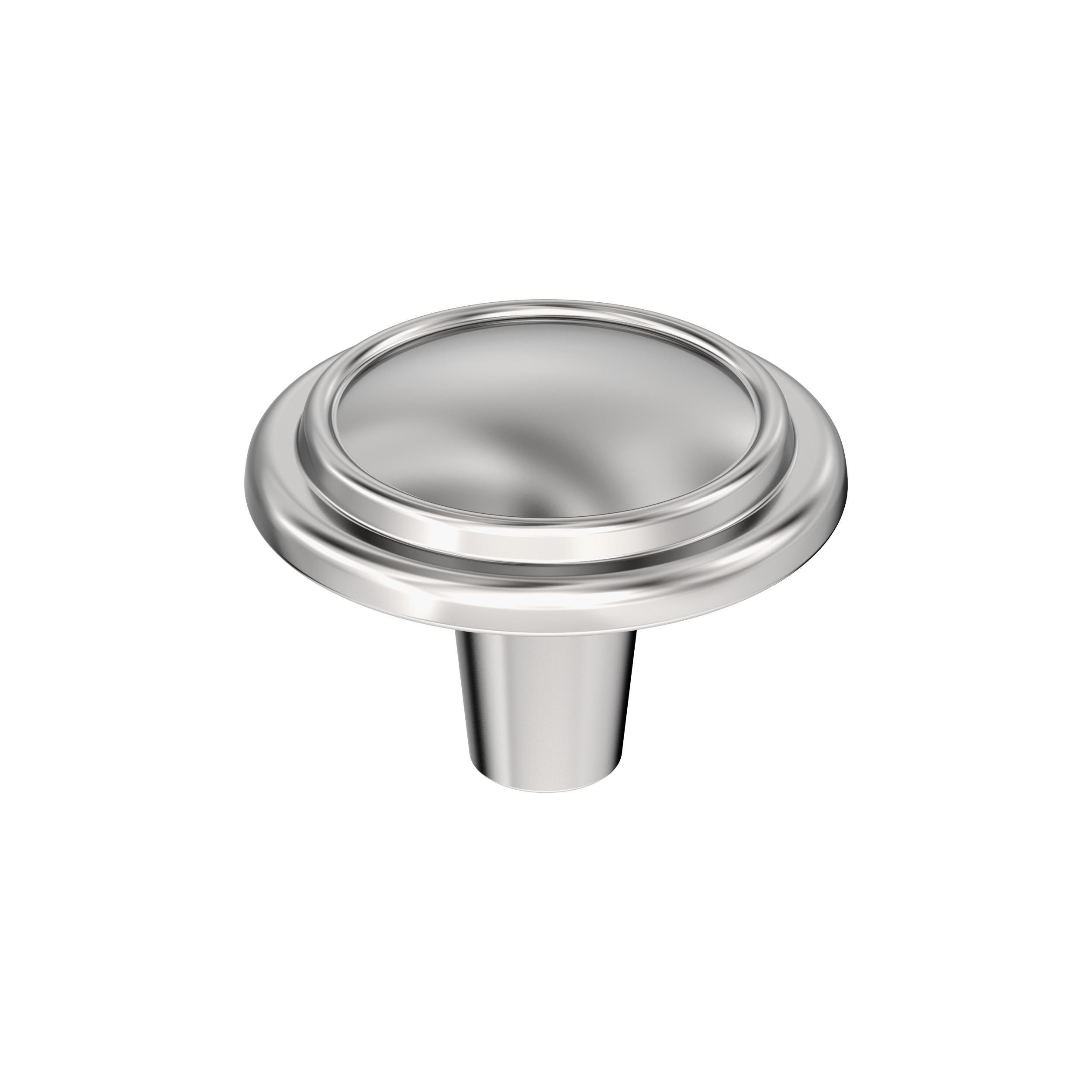 Amerock 25VMP2911326 Hatfield 1-1/4-in Polished Chrome Round Traditional Cabinet Knob 25 -Pack