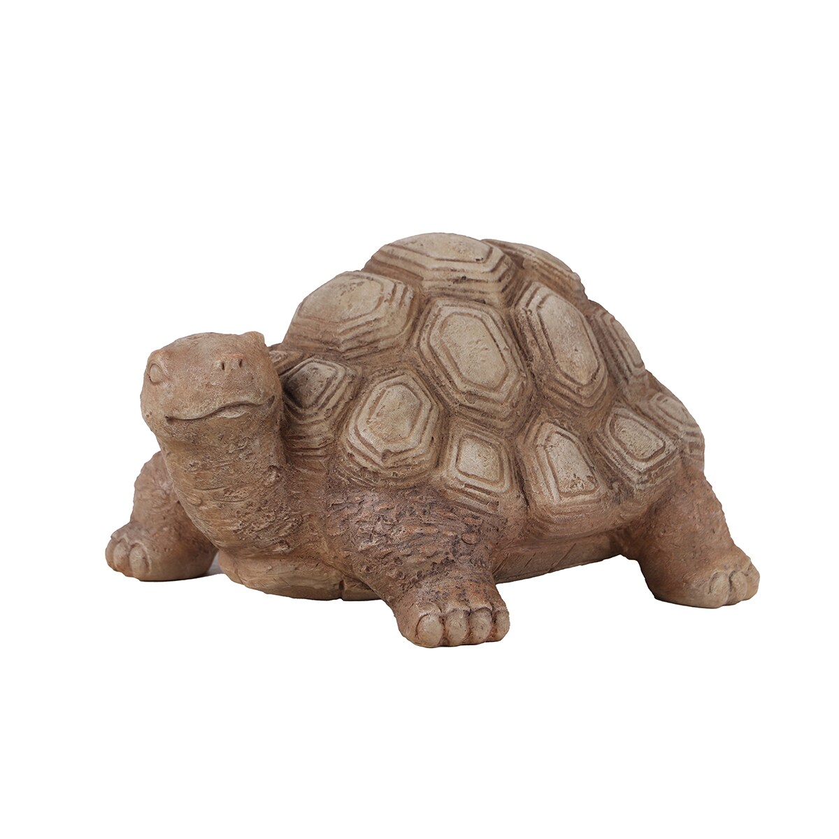 Style Selections A06-942 6-in H x 11.5-in W Brown Turtle Garden Statue