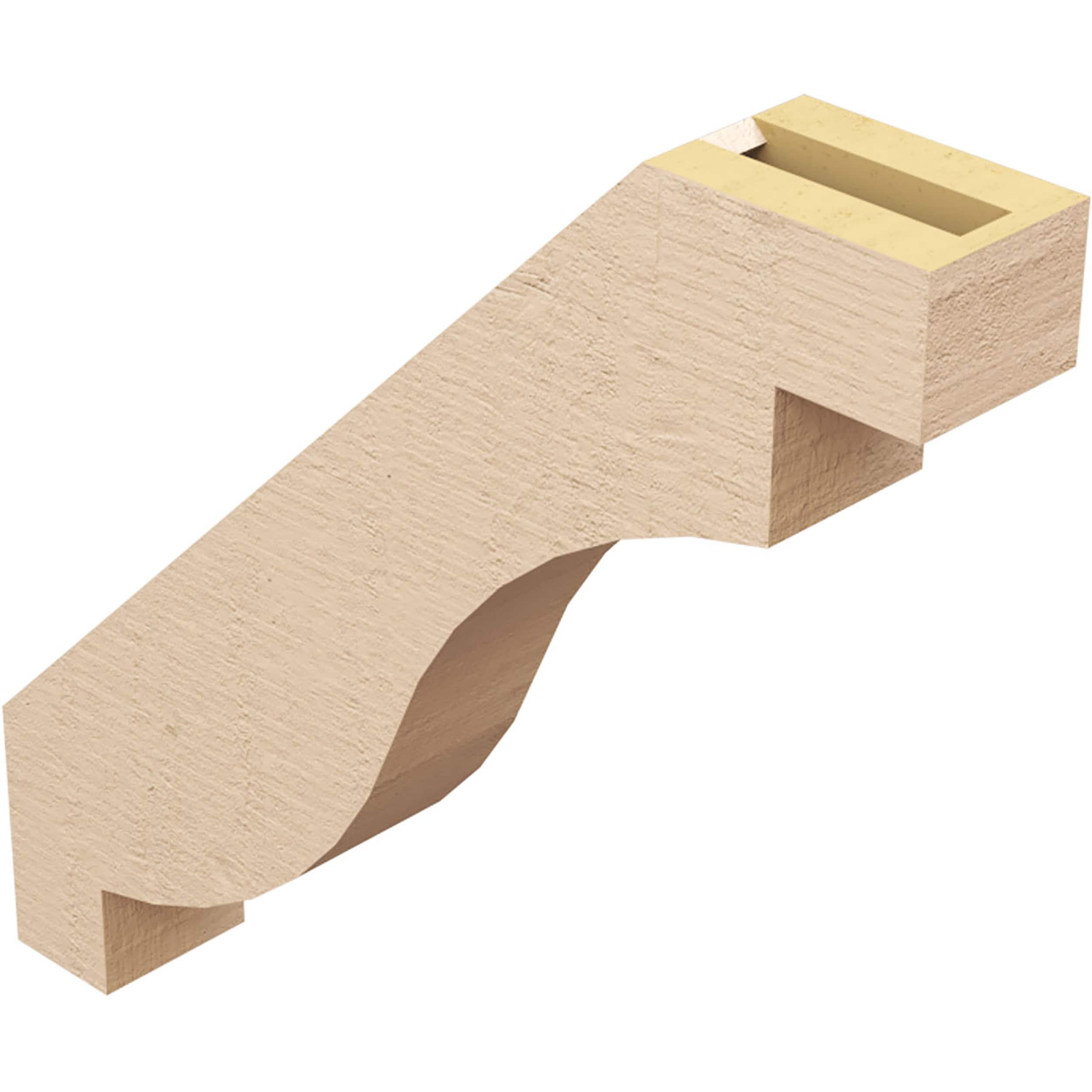 Ekena Millwork BRCUR03X18X18CHGRCPR braces - View #12