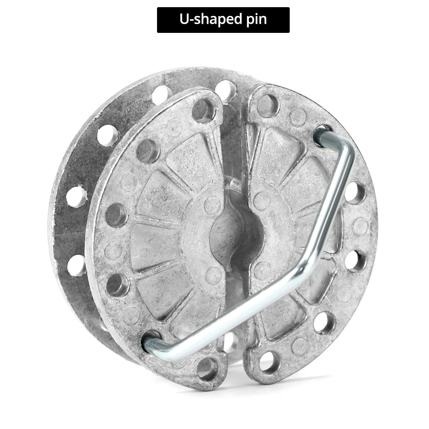 Etokfoks  20 Pcs Rapid Inline Fence Tensioner Strainer for Electric and Farm Fences Aluminum U Shaped Pin