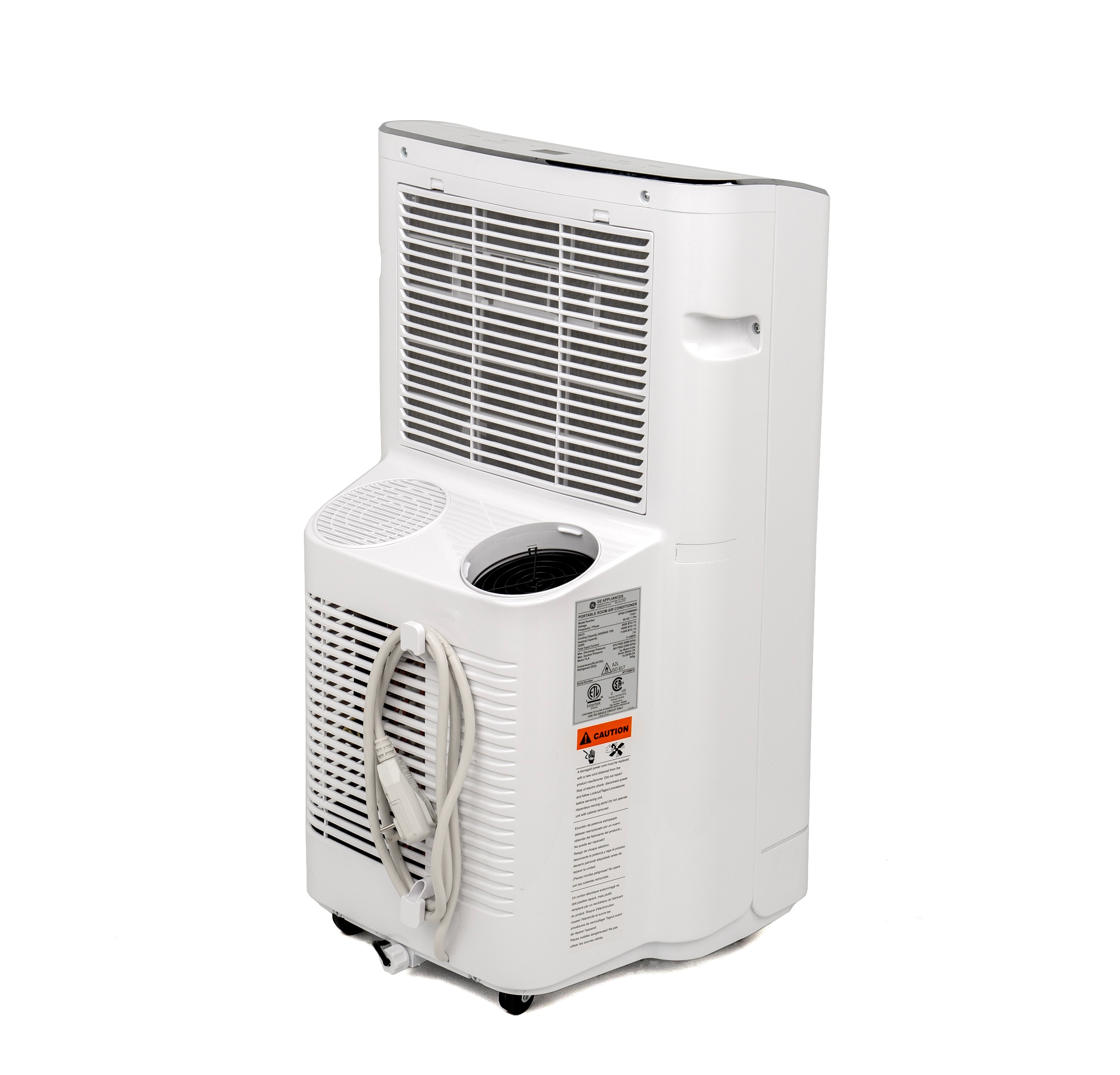 ge 14000 btu portable air conditioner white apca14ybmw