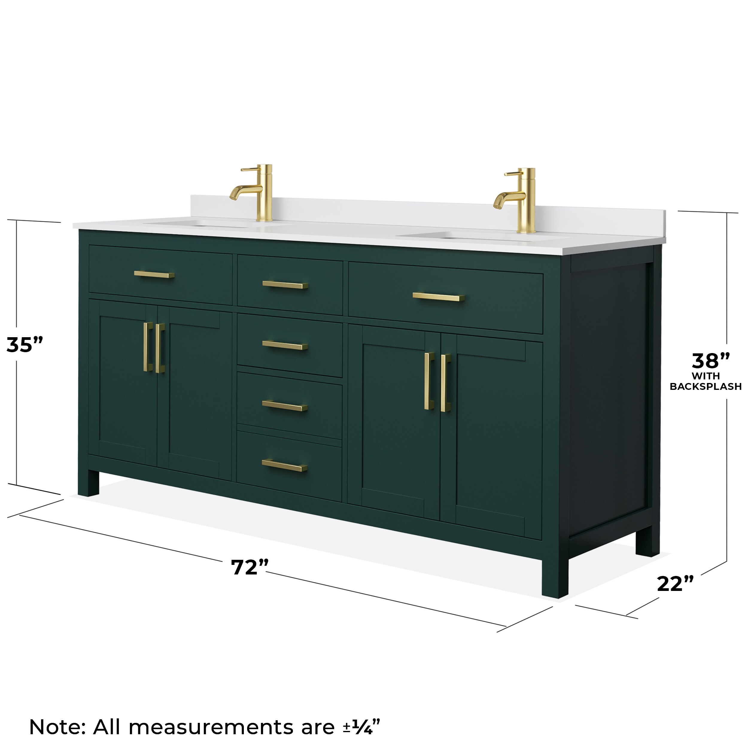 Wyndham Collection WCG242472DGDWCUNSMXX Bath-Vanity-Combo - View #5
