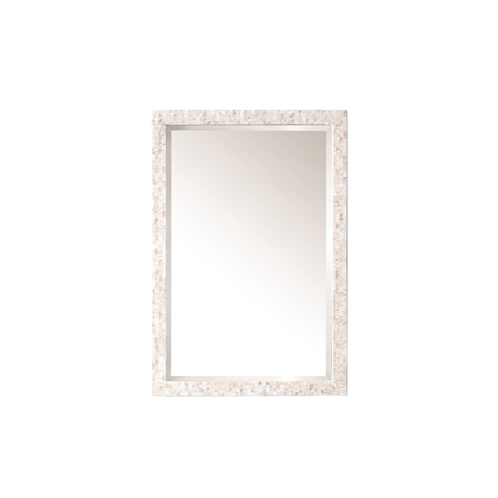 James Martin Vanities 725-M26-MOP Callie 26-Inches x 38-Inches Beveled Rectangular Bathroom Vanity Mirror ( Mother of Pearl )