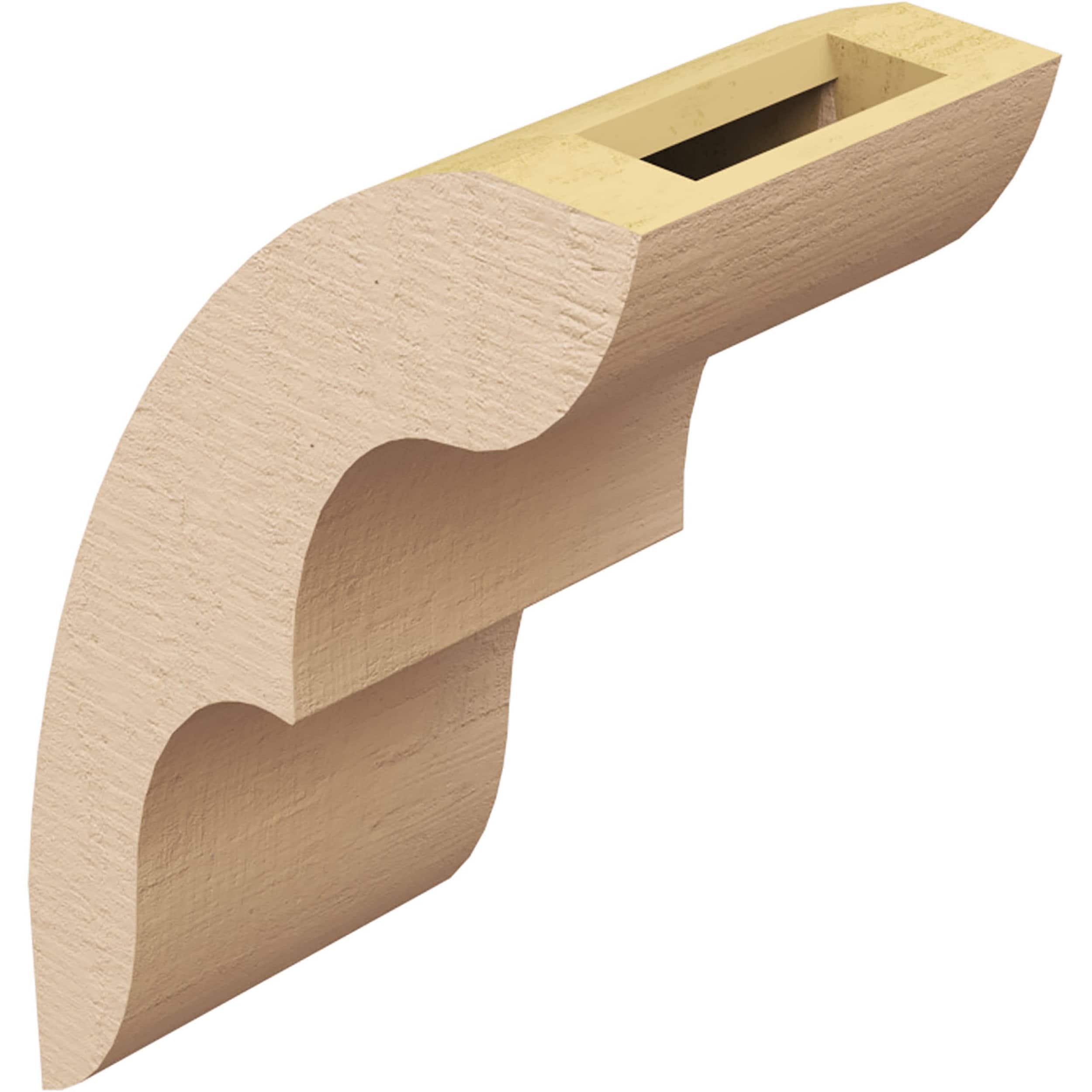 Ekena Millwork BRCUR05X08X12OZKRCPR braces - View #12