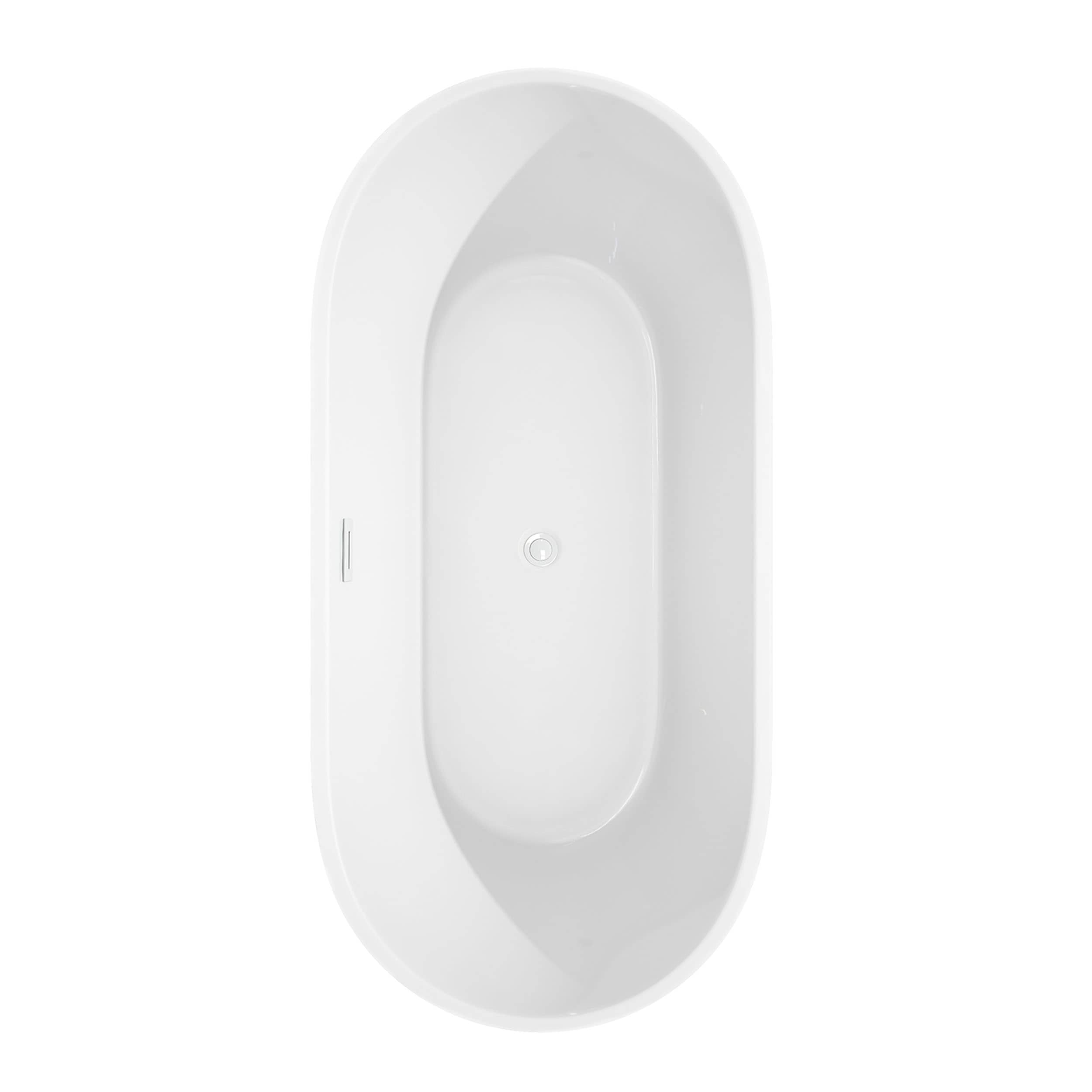 Wyndham Collection WCOBT101567SWATPGD bathtubs - View #4