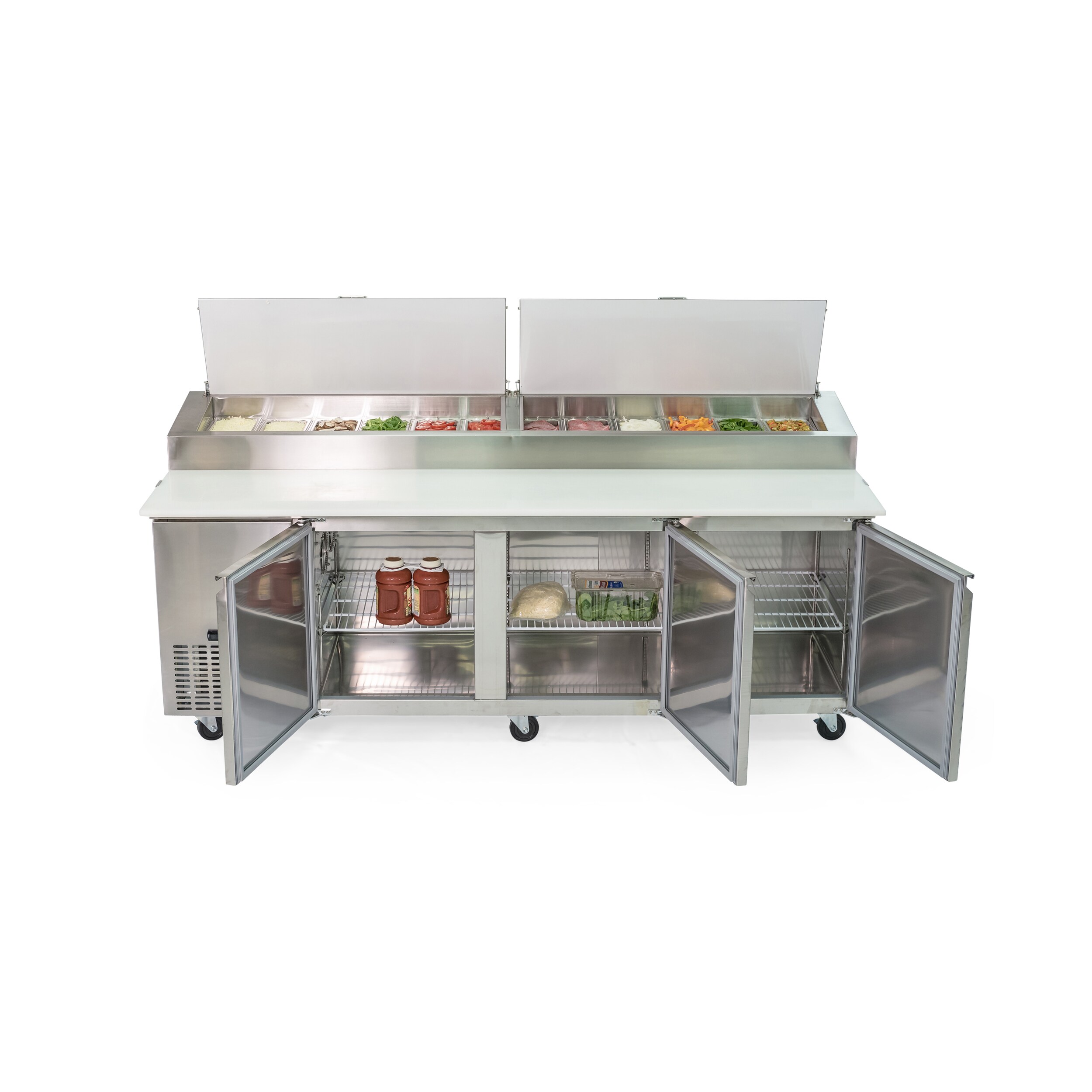 Norpole NP3R-PT Refrig-Prep-Tables - View #4