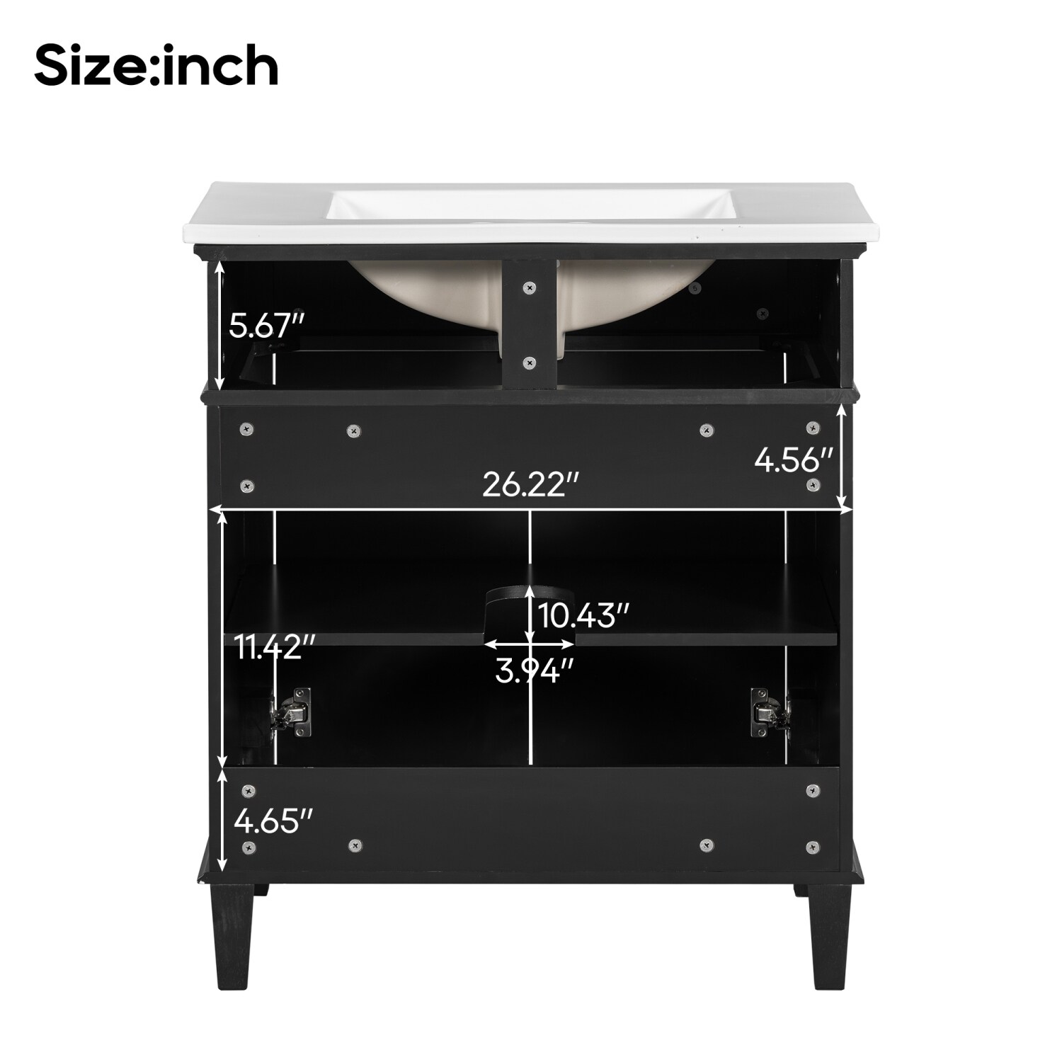 Streamdale Furniture N729P173380B Bath-Vanity-Combo - View #10