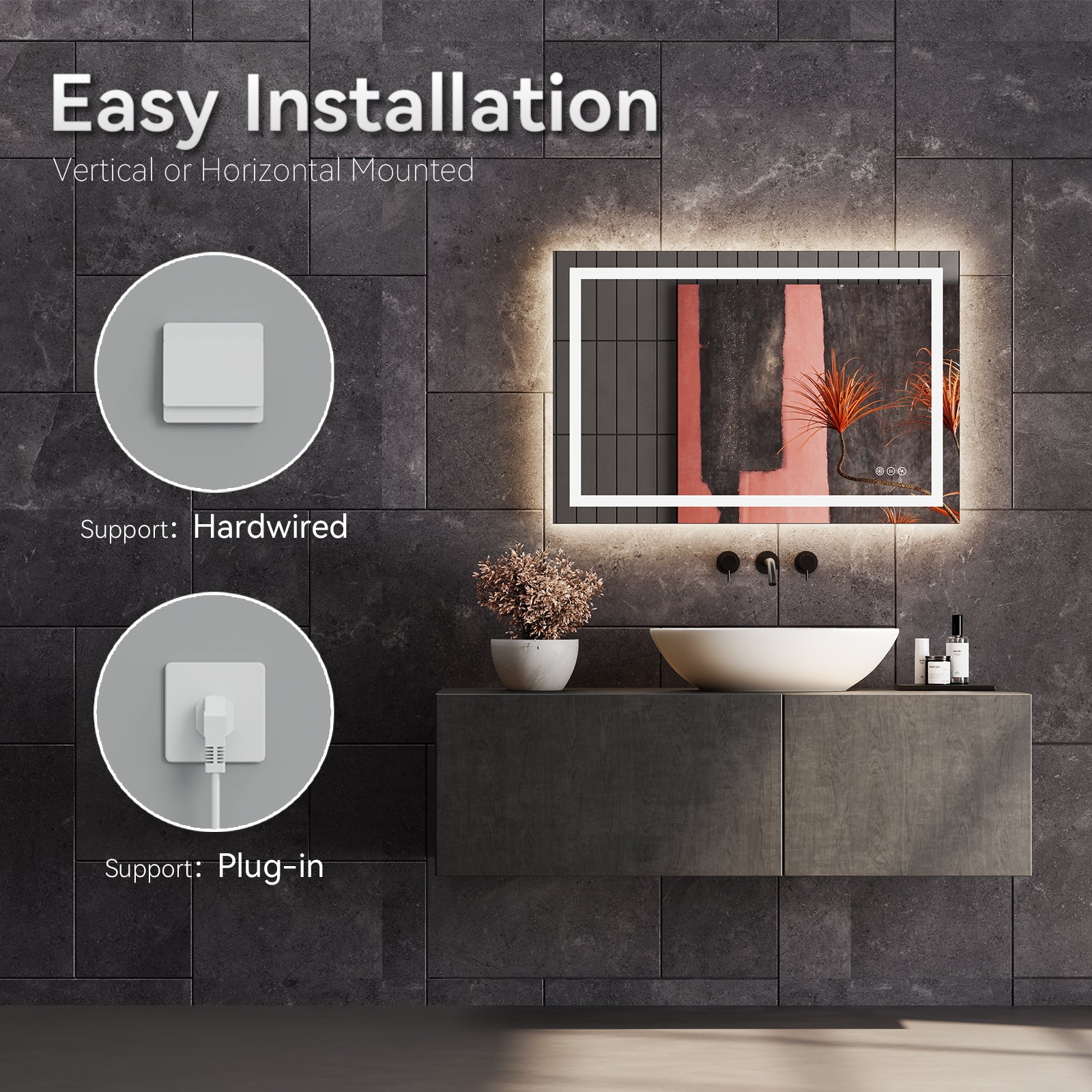 Boyel Living BLWM-LS-JZ-05 Makeup-Mirrors - View #6