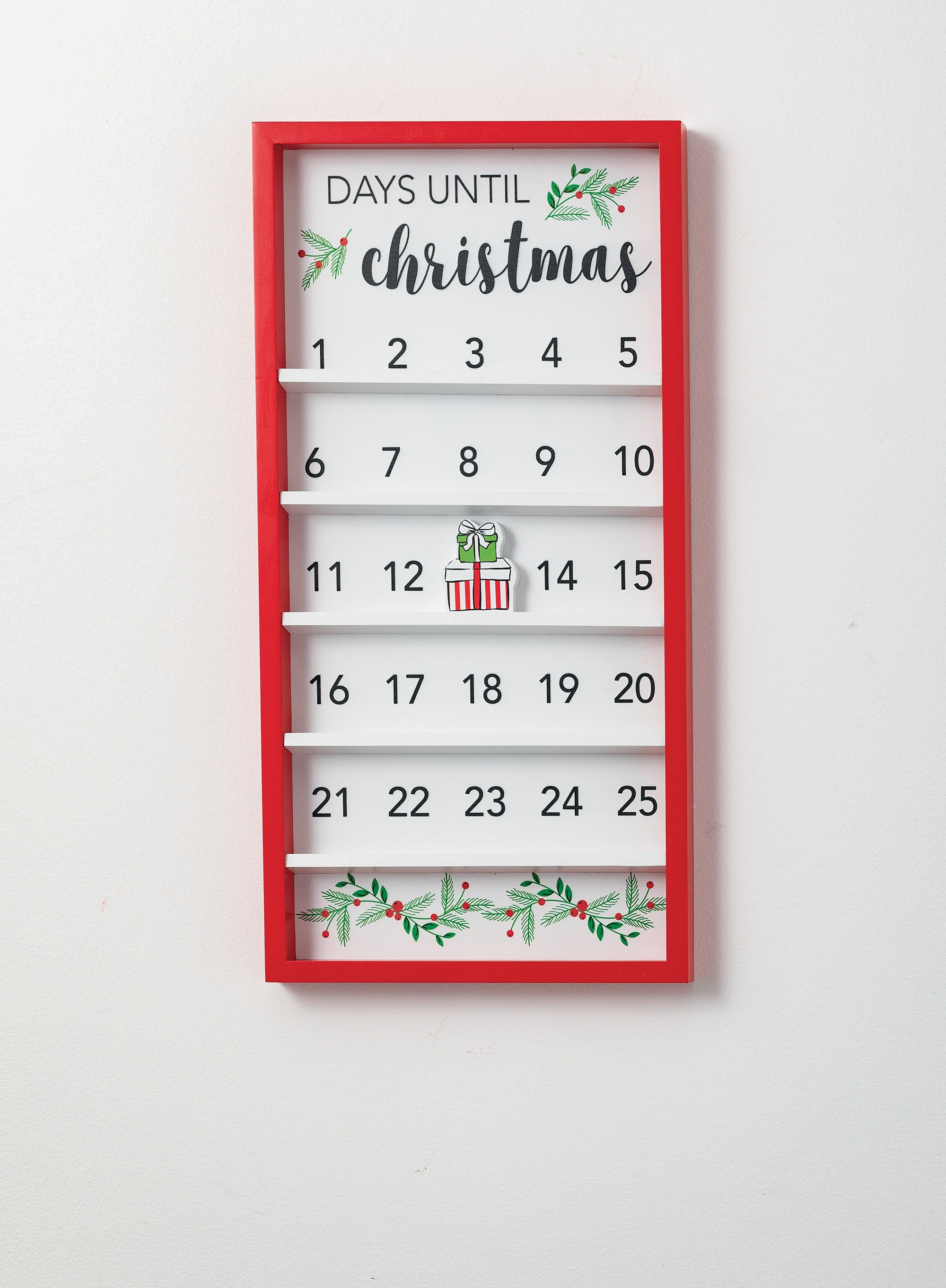 Sullivans DOT175 24-in Merry Christmas Decor