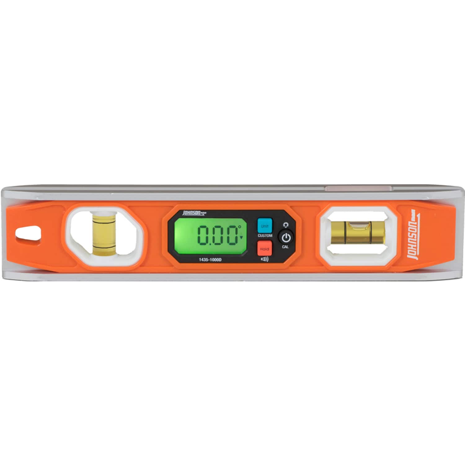 Johnson  10 in. Aluminum Magnetic Programmable Digital Torpedo Level 2 vial