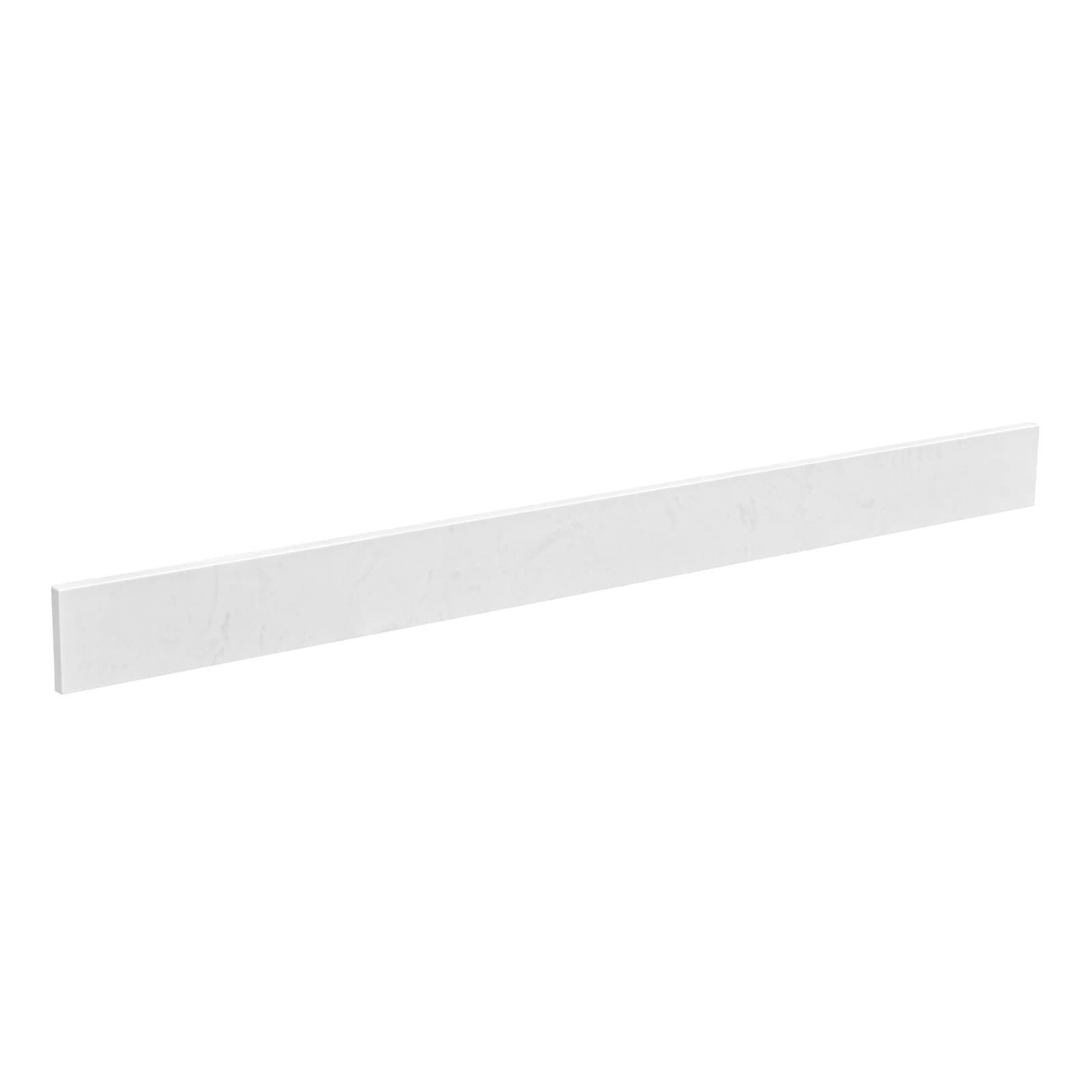 Dornberg 48-in Engineered Stone Bathroom Vanity Backsplash in Arctic White