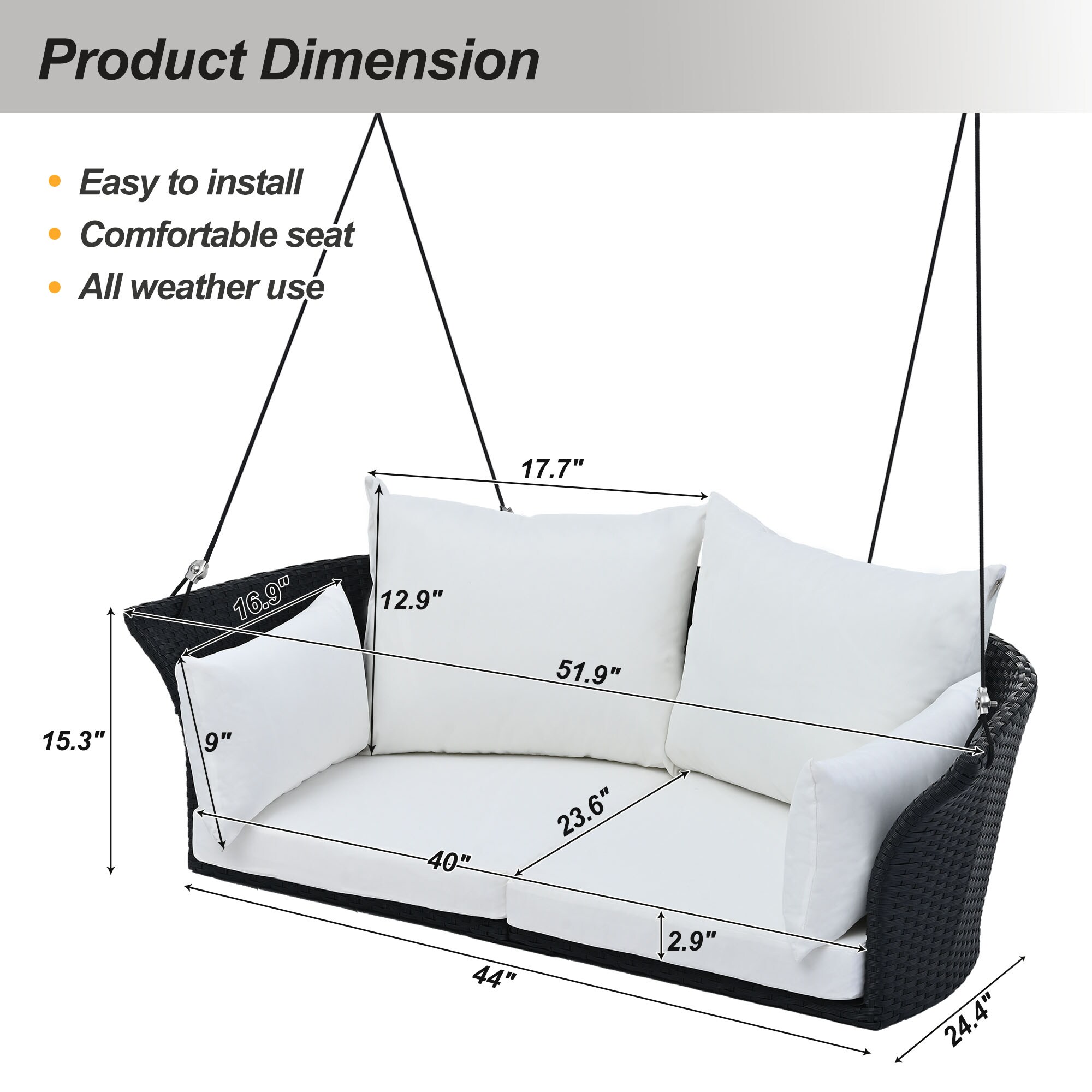  BOGOOS02B-W Playset-Swings - View #8