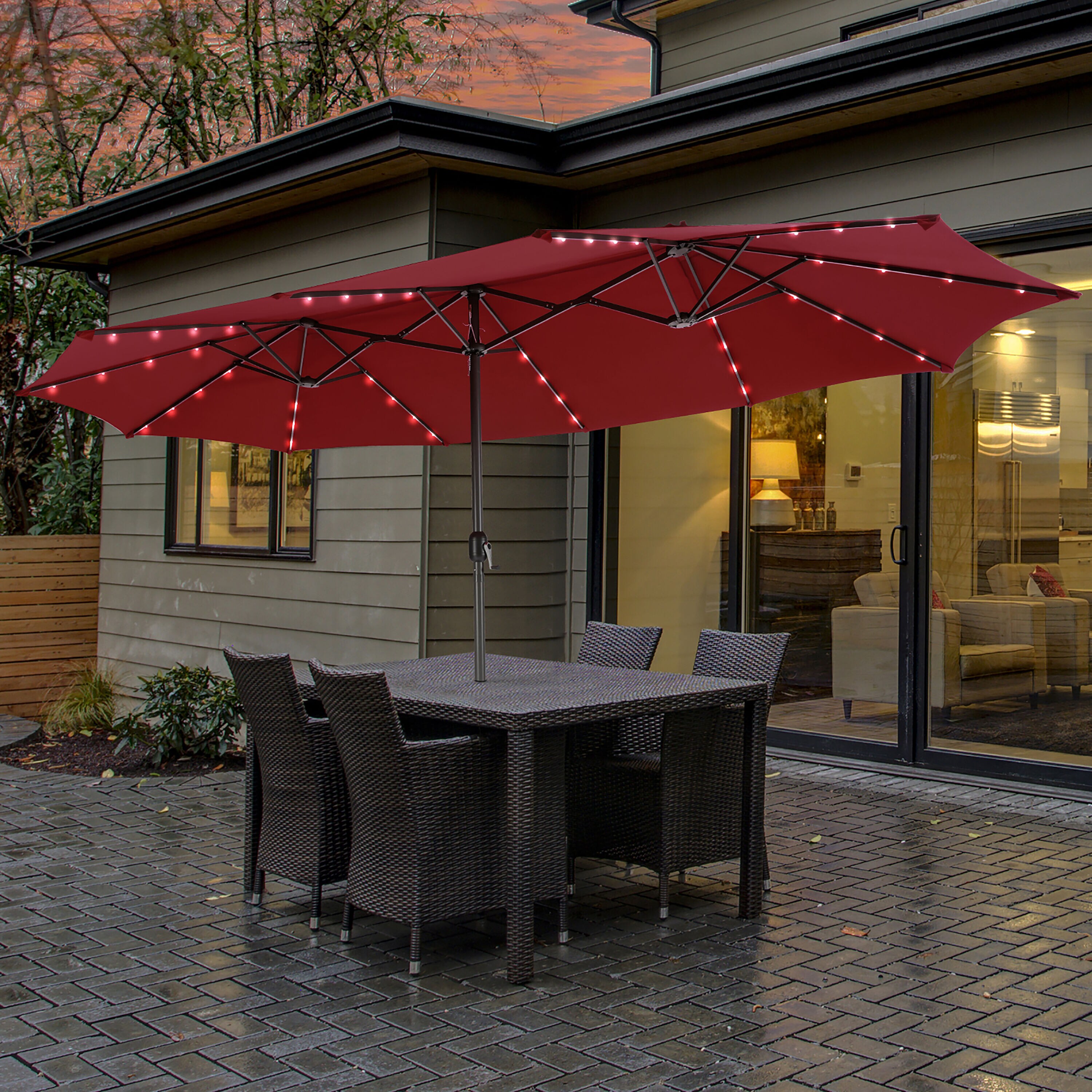 Costway NP10246WN Umbrellas-2 - View #8