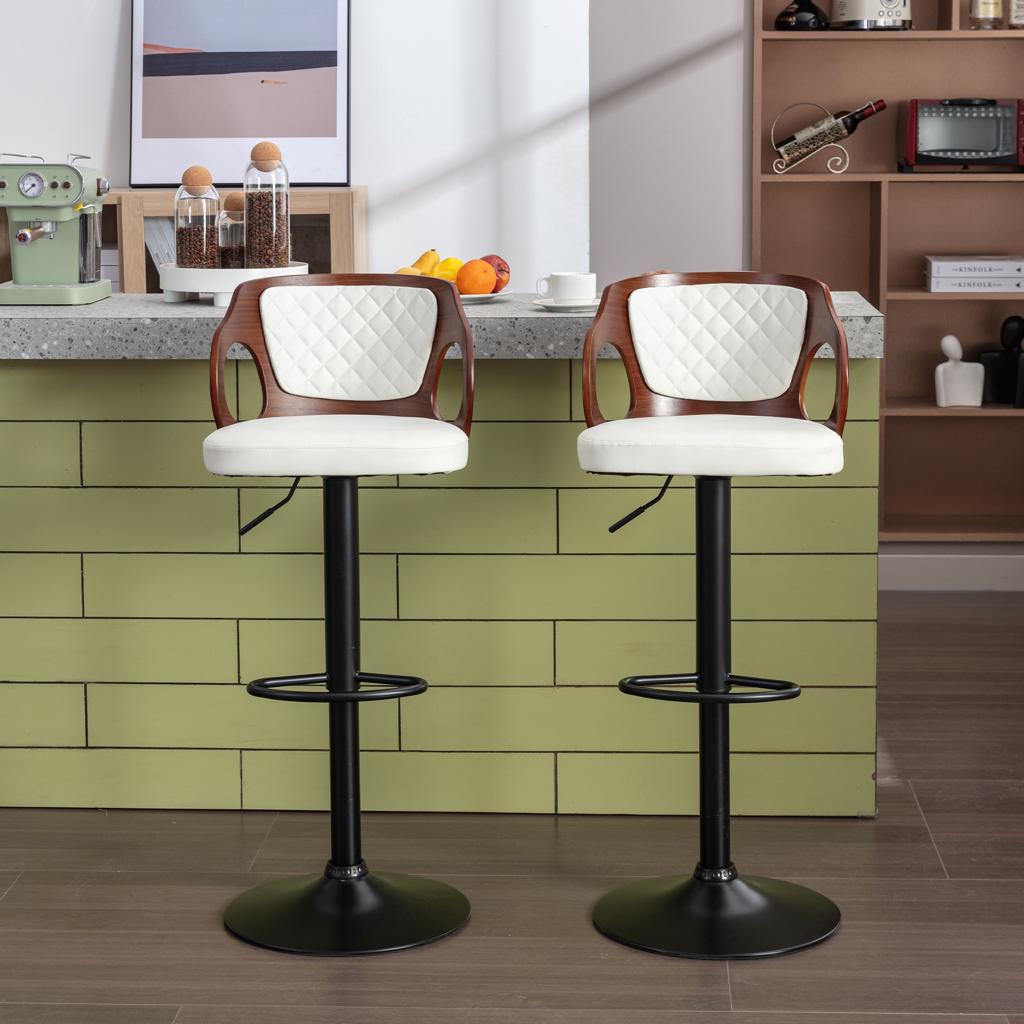 Vecelo LOE-C16-WHT stools - View #4