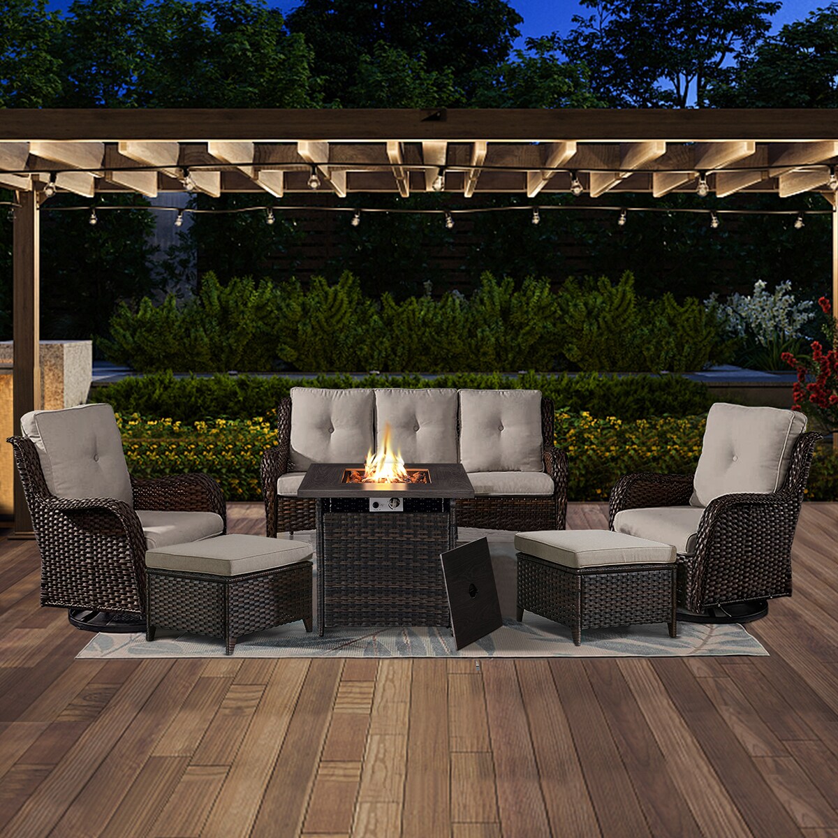 Rilyson FS013014023098-2 Patio-Conversation-Sets - View #2
