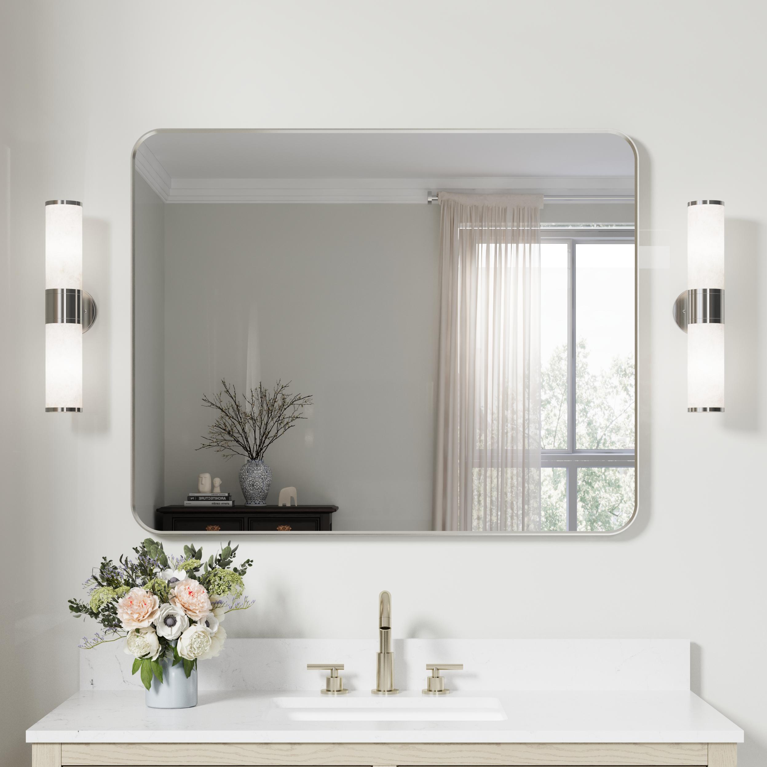 WELLFOR BTZ8044CA Framed-Bath-Mirrors - View #2
