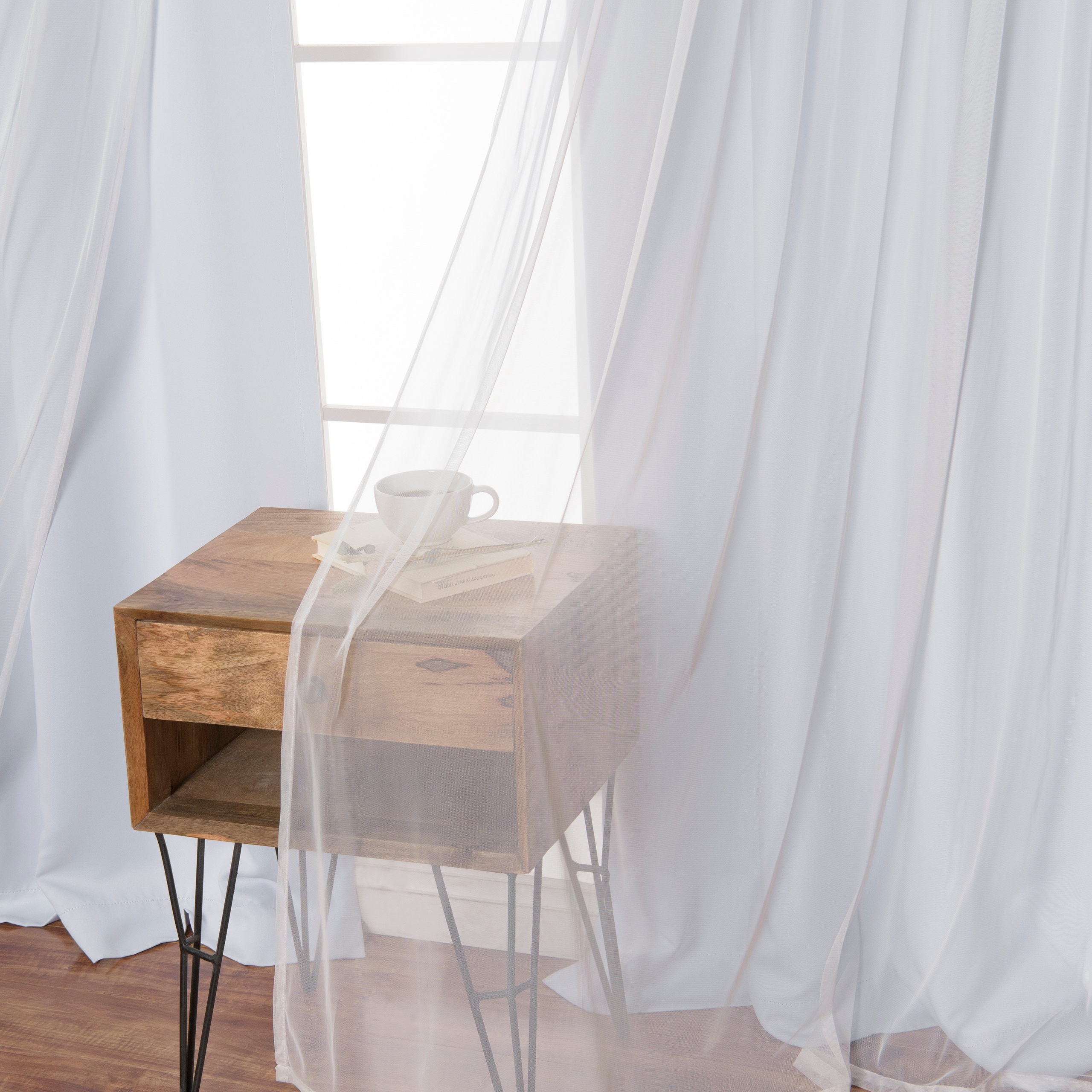 Best Home Fashion GR-MARRYME-108-VAPOR curtains - View #2
