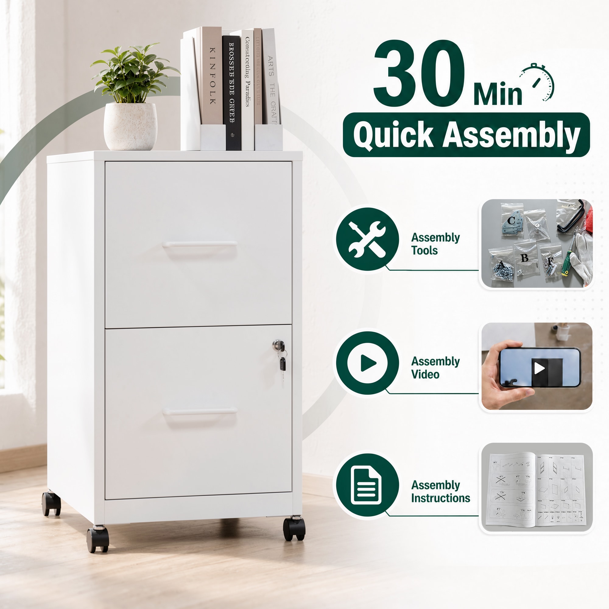 Kahomvis O5-QPT23-21 Storage-Cabinets - View #7