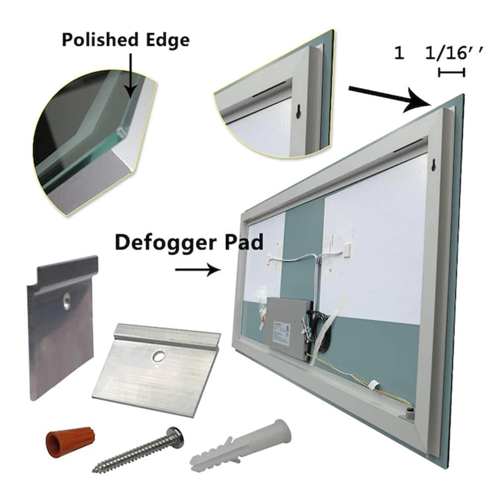 Forclover TAK-LMC4F24836 Framed-Bath-Mirrors - View #9