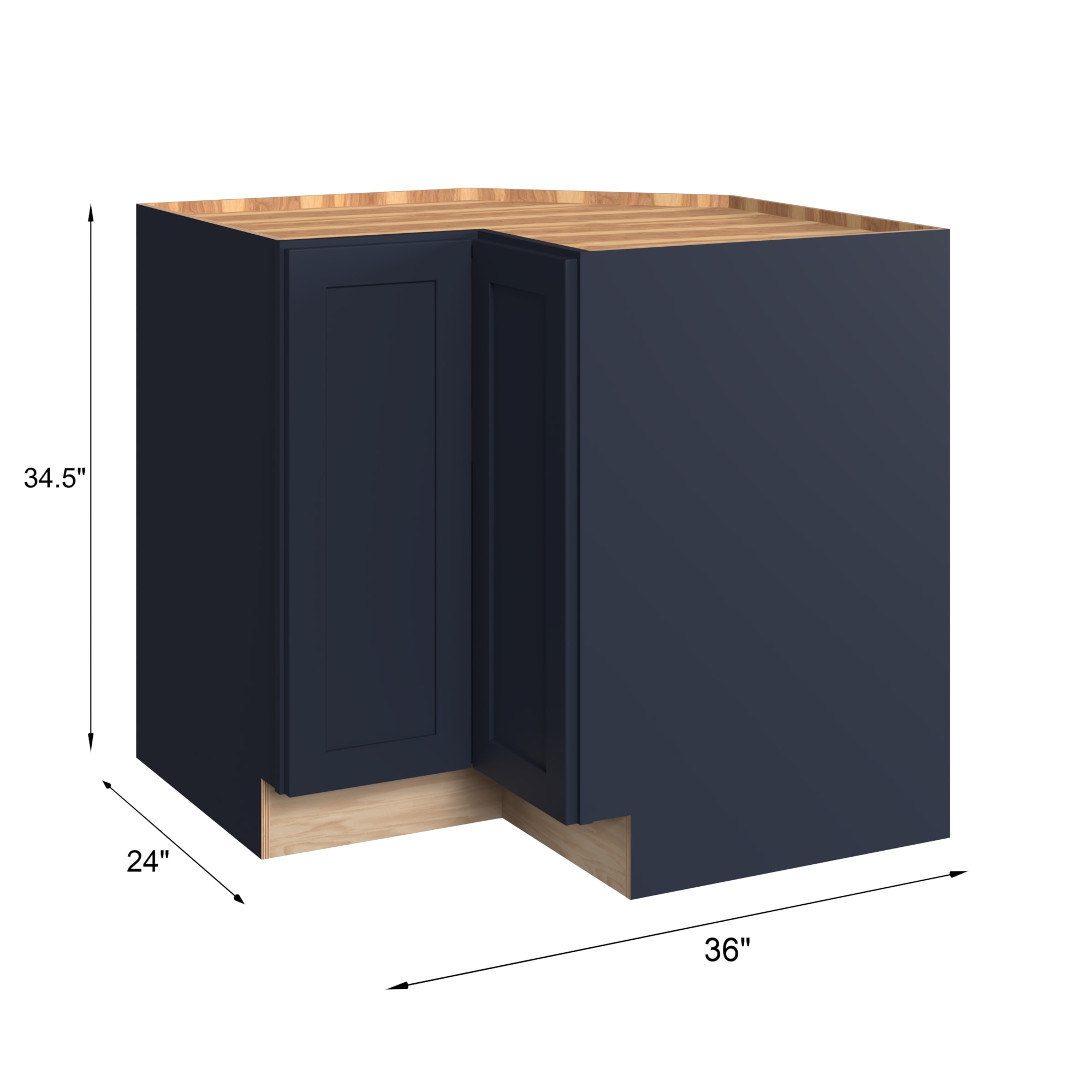 KraftMaid Momentum EZR36L.WSSG77 Cabinets-Kitchen - View #3