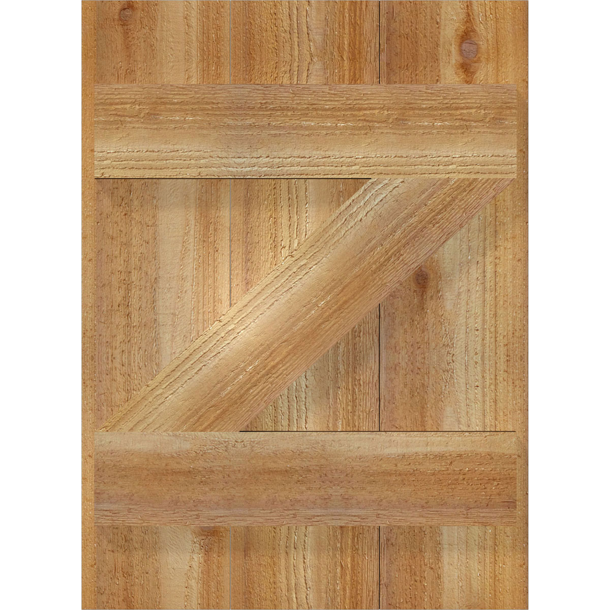 Ekena Millwork RBJ06Z16X022RWR Exterior-Shutters - View #5